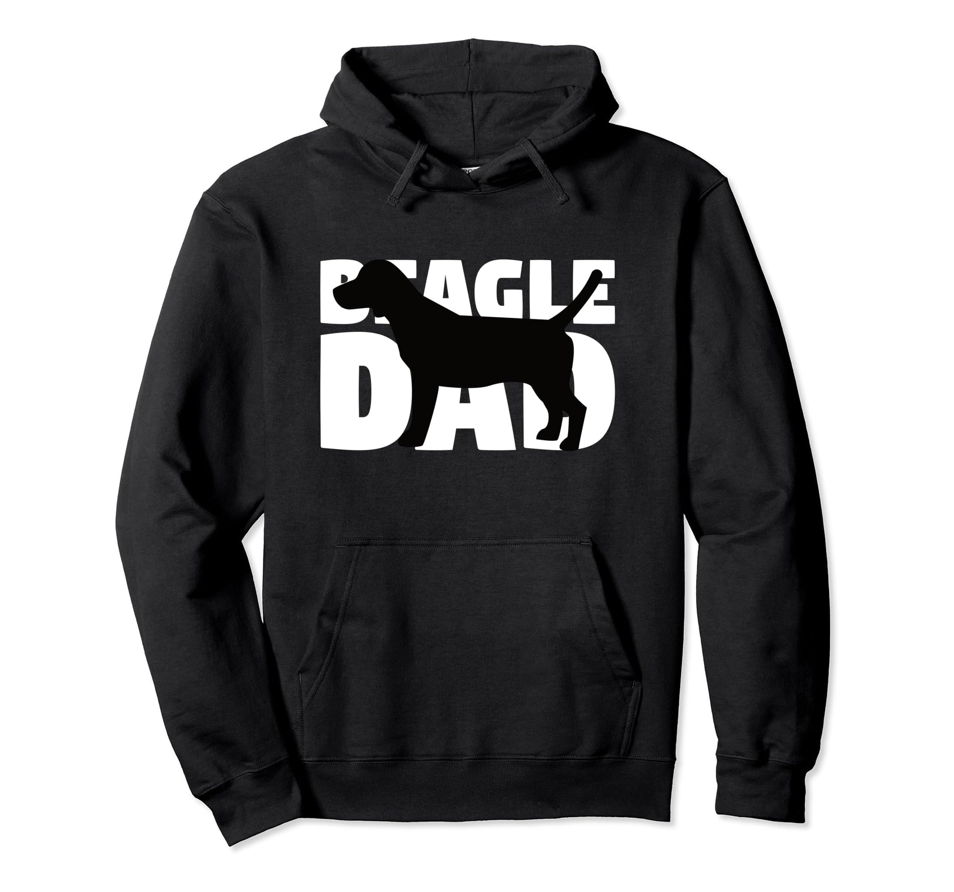 Beagle Dad Dog Father Beagle Gift Hoodie - Minimalist Print Men Women - T-Shirt, Sweatshirt, Hoodie
