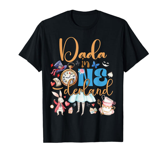 Alice Dada Onederland Birthday Family T-Shirt - Casual Everyday Wear Unisex - T-Shirt, Sweatshirt, Hoodie
