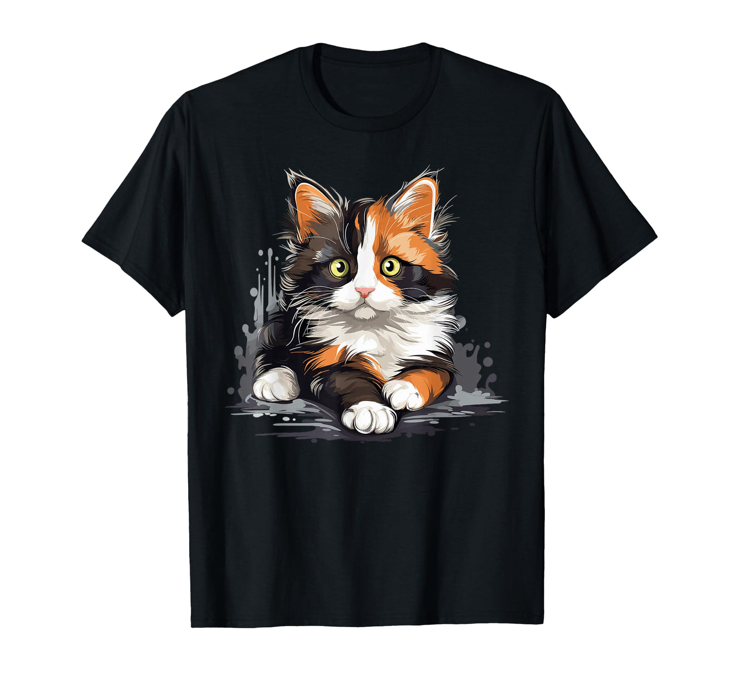 Calico Cats Calico Cat T-Shirt - Unique Graphic Men Women - T-Shirt, Sweatshirt, Hoodie