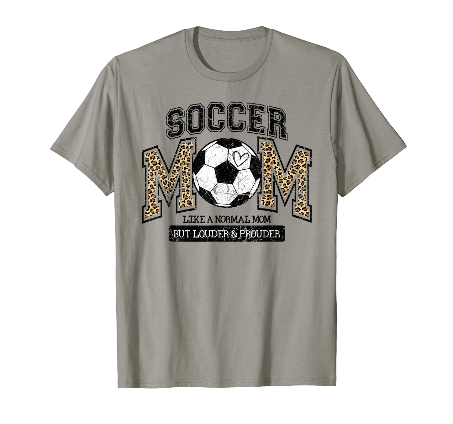 Proud Soccer Mom Funny Soccer T-Shirt - Casual Everyday Wear for Adults - T-Shirt, Sweatshirt, Hoodie