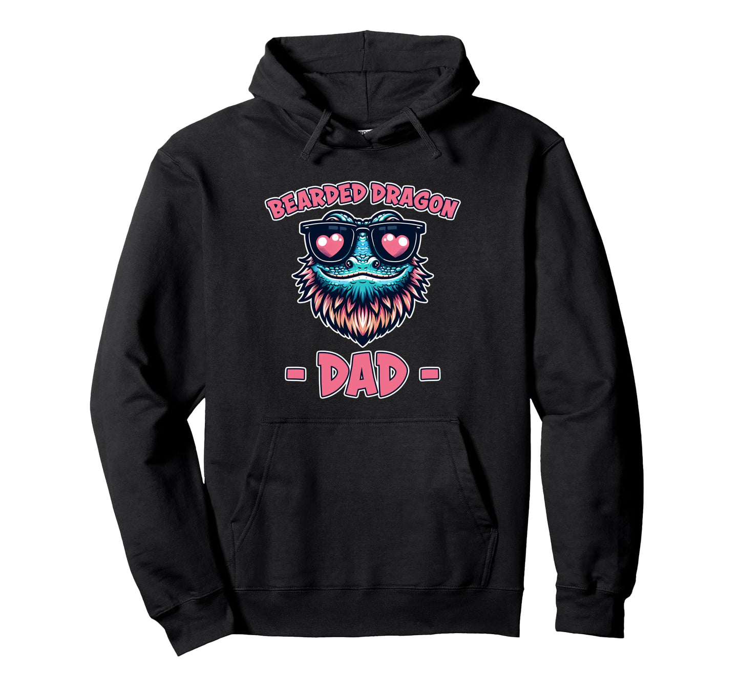 Bearded Dragon Dad Bearded Dragon Hoodie - Trendy Graphic Men Women - T-Shirt, Sweatshirt, Hoodie