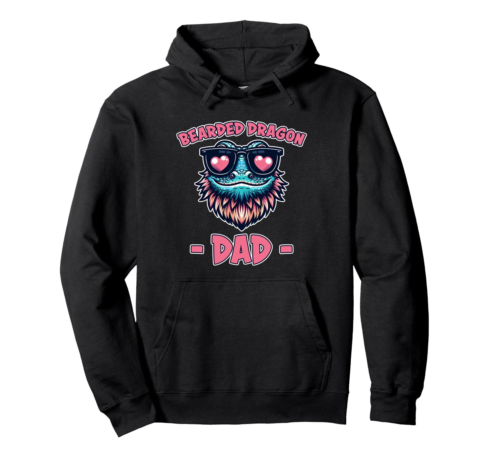 Bearded Dragon Dad Bearded Dragon Hoodie - Trendy Graphic Men Women - T-Shirt, Sweatshirt, Hoodie