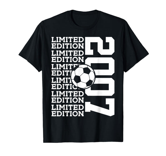 2007 Soccer 19Th Birthday T-Shirt - Streetwear Style Men Women - T-Shirt, Sweatshirt, Hoodie