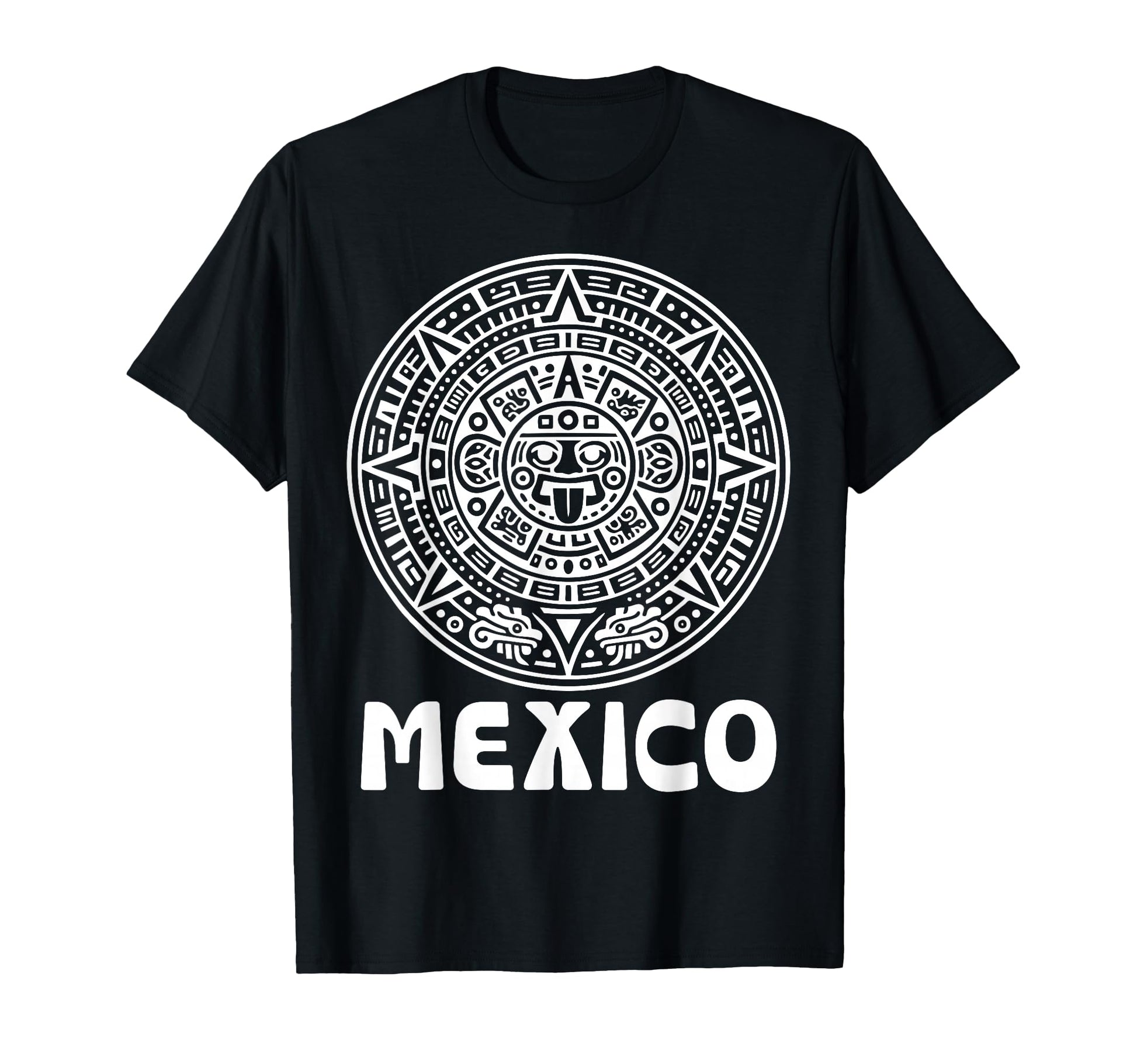 Mexican Aztec Calendar Futbol Soccer T-Shirt - Trendy Graphic Men Women - T-Shirt, Sweatshirt, Hoodie