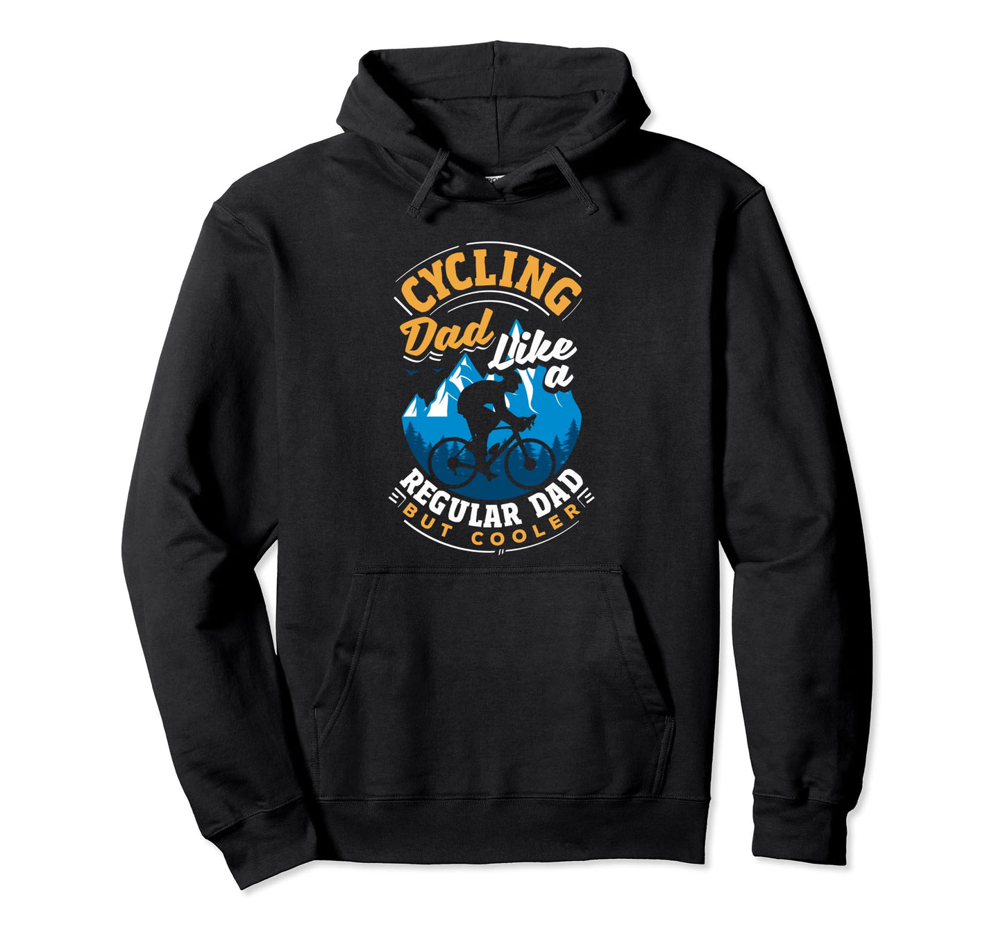 Cycling Dad Bicycling Bikers Bicycle Hoodie - Aesthetic Graphic Men Women - T-Shirt, Sweatshirt, Hoodie