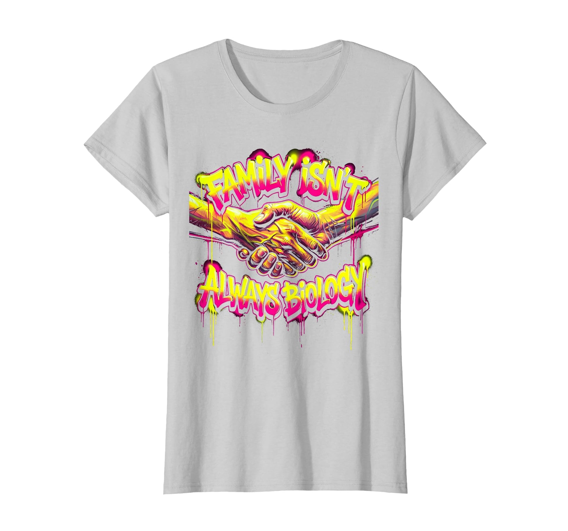 Bonus Dad Family Isnt Always Biology T-Shirt - Streetwear Style Unisex - T-Shirt, Sweatshirt, Hoodie