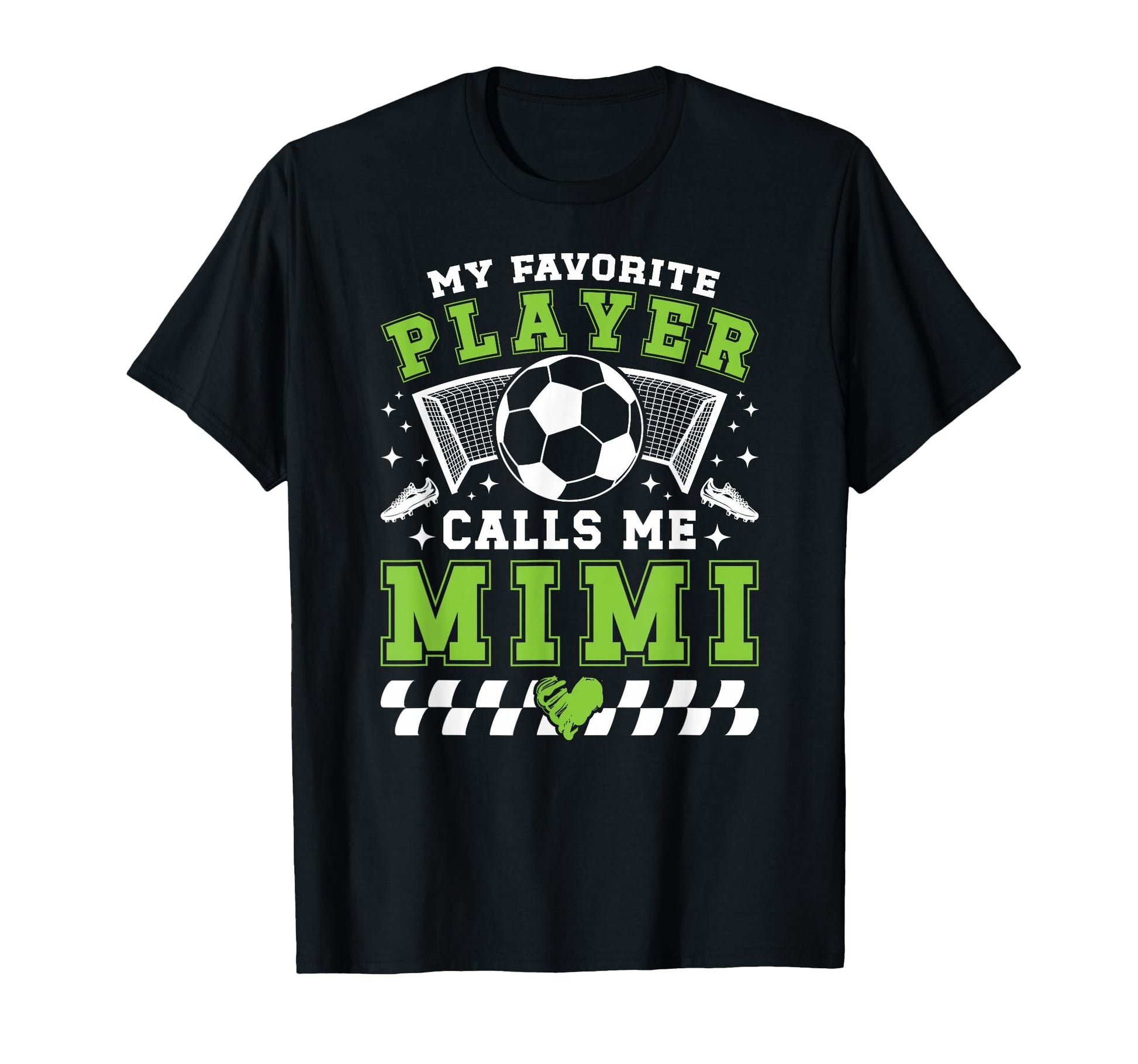 Proud Soccer Mimi Grandma Mimi Soccer T-Shirt - Graphic Print for Adults - T-Shirt, Sweatshirt, Hoodie