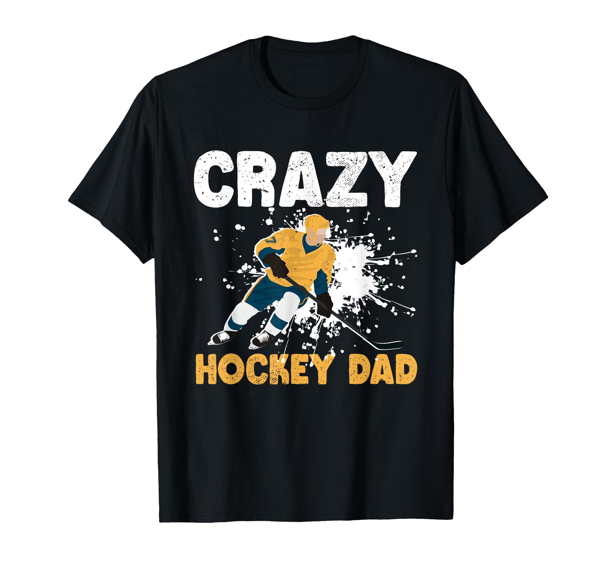 Hockey Dad Gift Hoodie - Novelty Apparel Unisex - T-Shirt, Sweatshirt, Hoodie