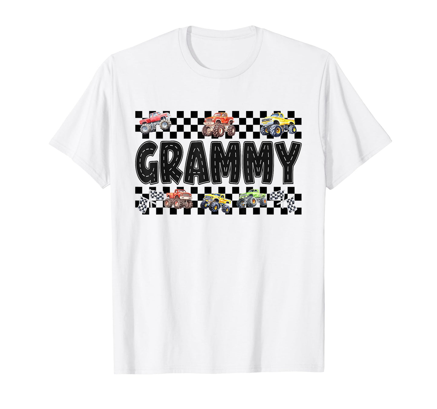Grammy Monster Truck Family Crew T-Shirt - Minimalist Print Unisex - T-Shirt, Sweatshirt, Hoodie
