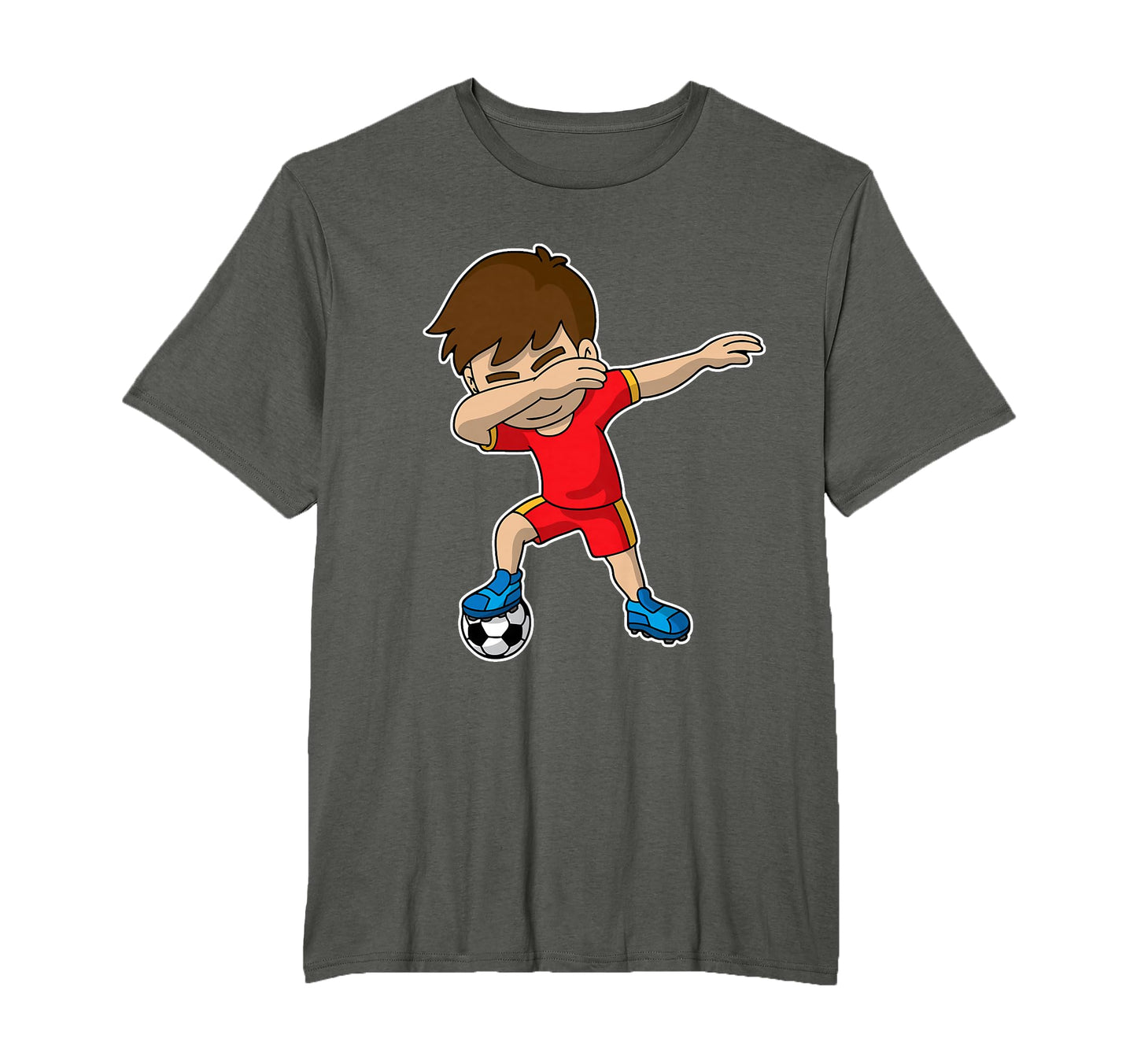 Dabbing Soccer Sports Team Coach T-Shirt - Fun Novelty Design for Adults - T-Shirt, Sweatshirt, Hoodie
