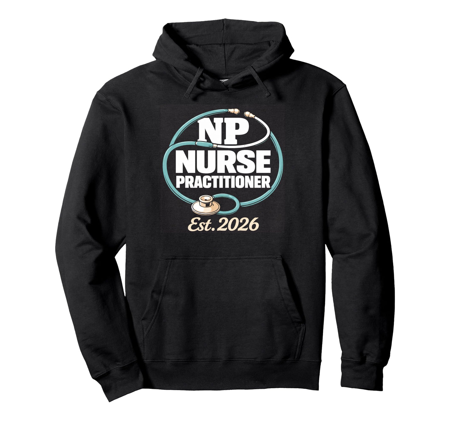 Nurse Stethoscope Graduation Graduate Np Hoodie - Novelty Apparel Unisex - T-Shirt, Sweatshirt, Hoodie