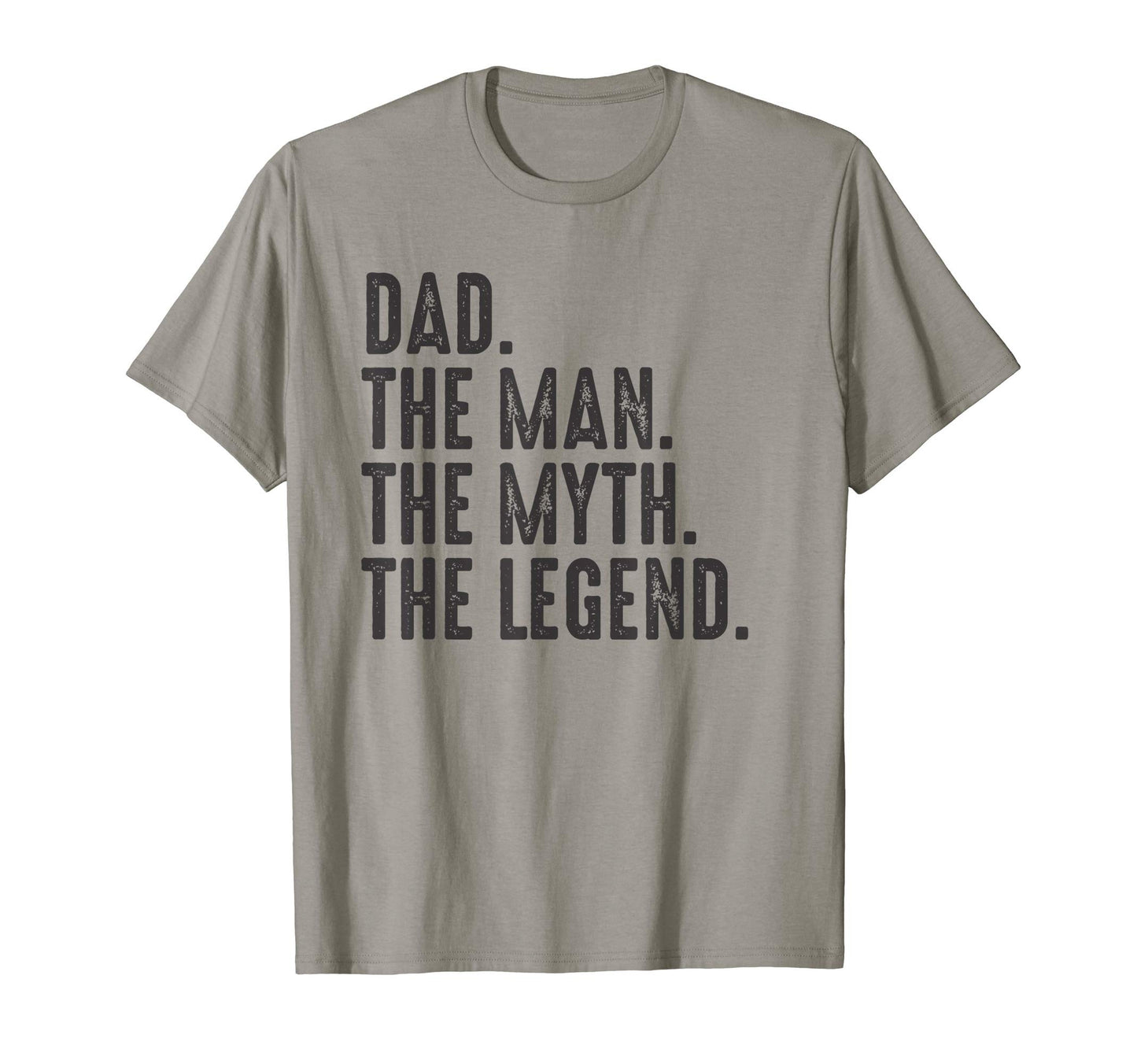 Mens Dad Myth Legend T-Shirt - Minimalist Print for Adults - T-Shirt, Sweatshirt, Hoodie