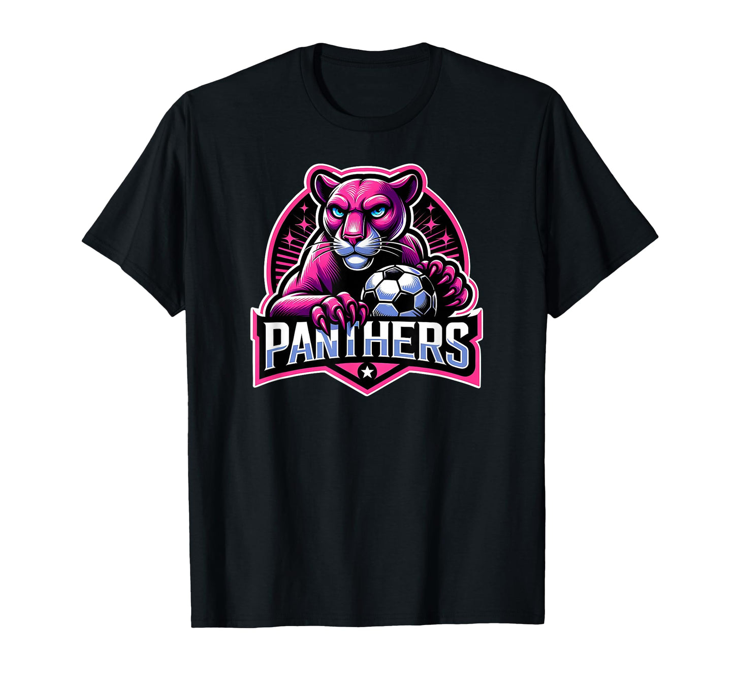 Panthers Soccer Team T-Shirt - Fun Novelty Design for Adults - T-Shirt, Sweatshirt, Hoodie