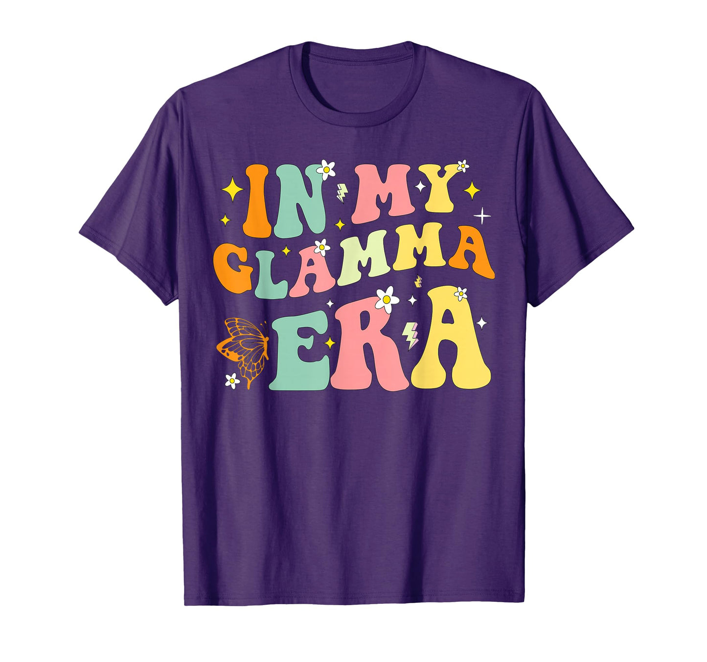 My Glamma Era Grandma Mom Mama T-Shirt - Aesthetic Graphic Men Women - T-Shirt, Sweatshirt, Hoodie