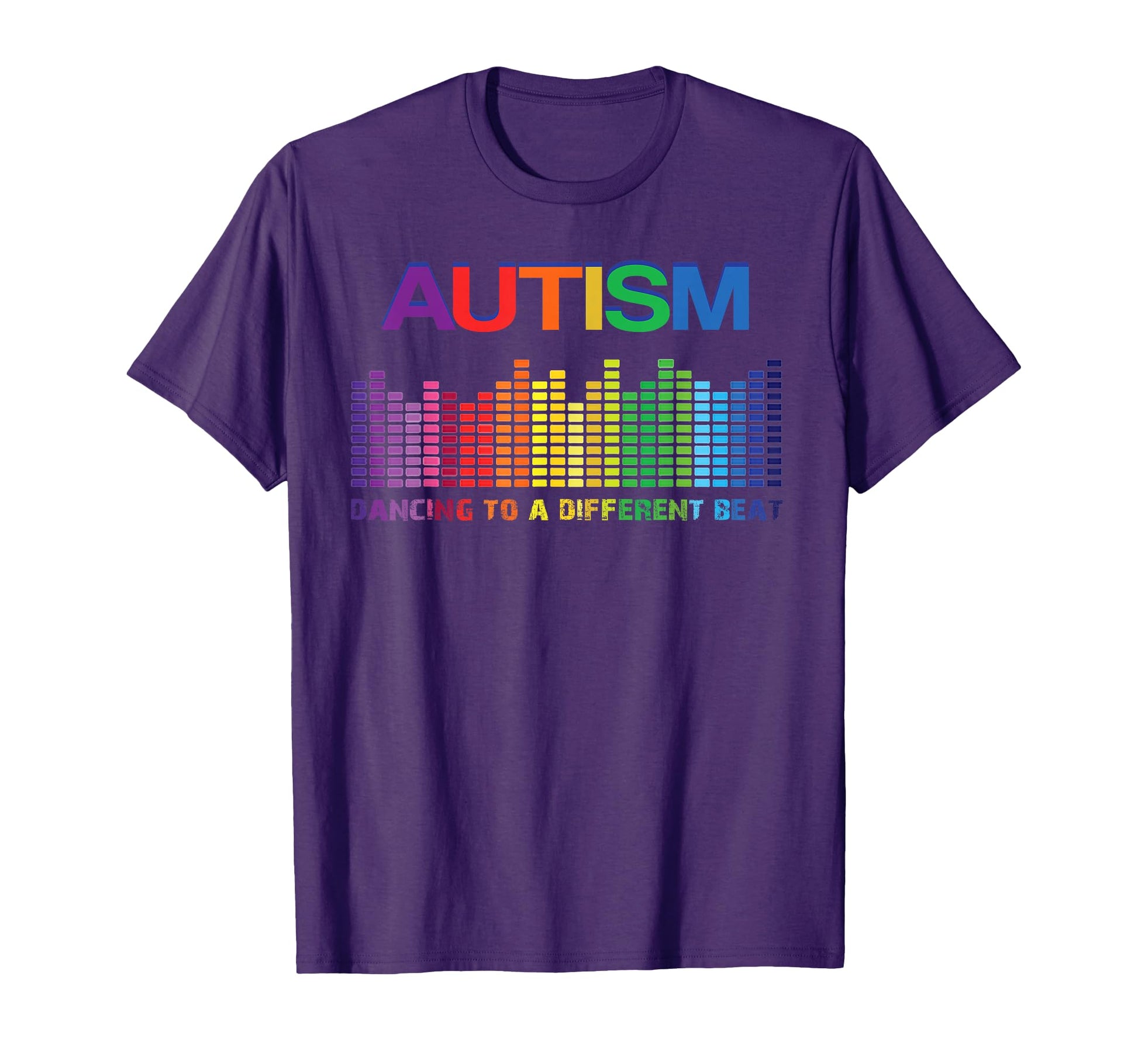 Autism Puzzle Autism Awareness Dancing To T-Shirt - Trendy Graphic Unisex - T-Shirt, Sweatshirt, Hoodie