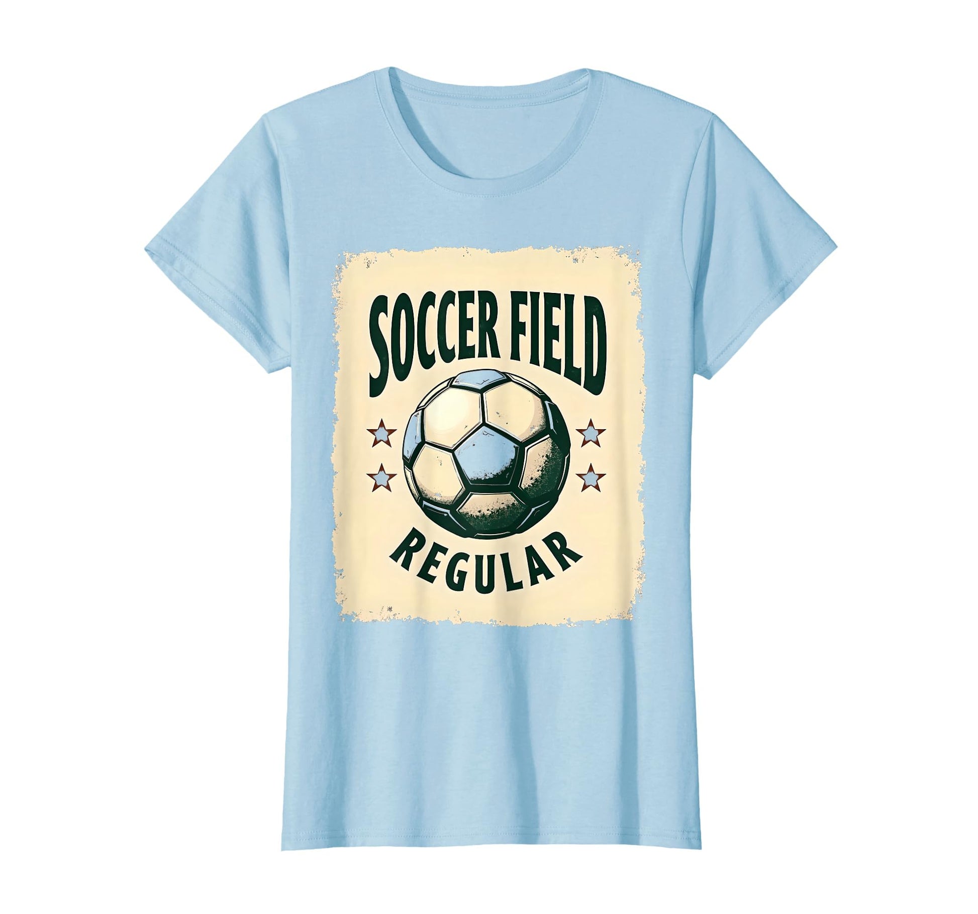 Soccer Mom Field Regular T-Shirt - Minimalist Print Unisex - T-Shirt, Sweatshirt, Hoodie