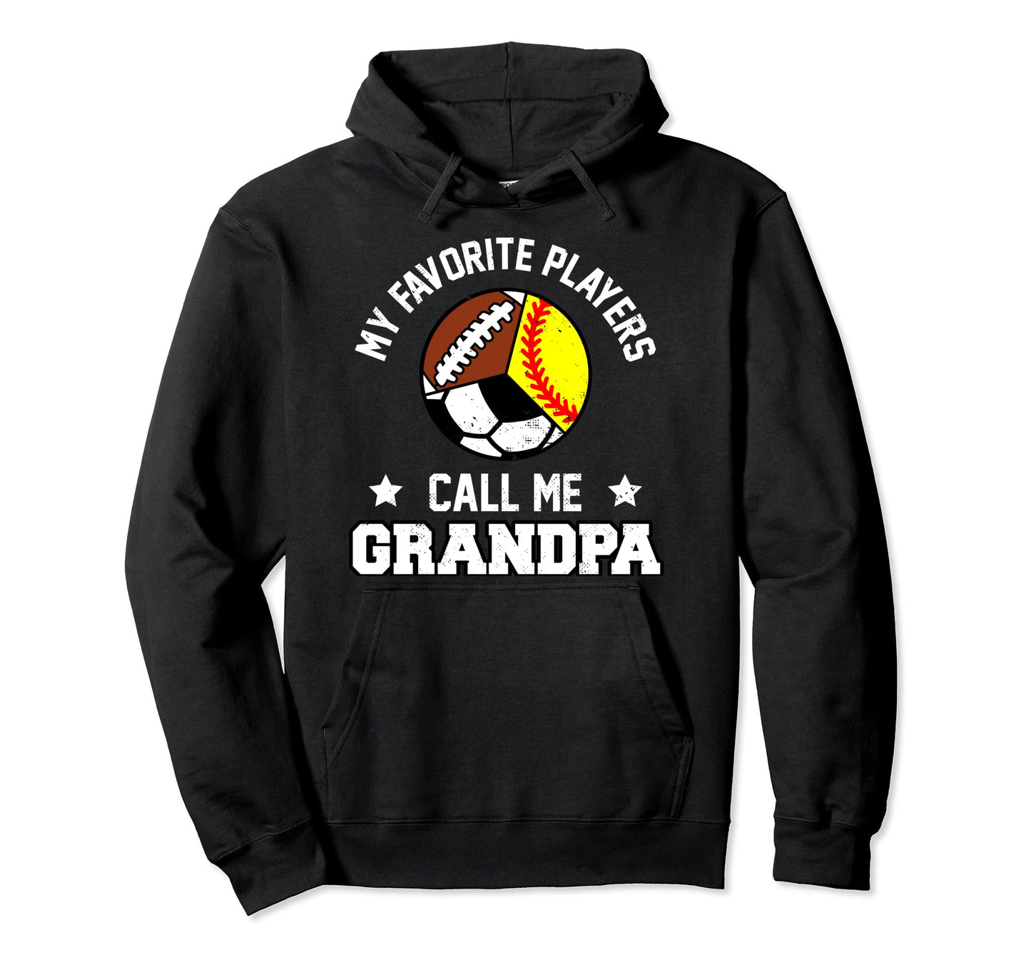 My Favorites Softball Soccer Hoodie - Casual Everyday Wear Men Women - T-Shirt, Sweatshirt, Hoodie
