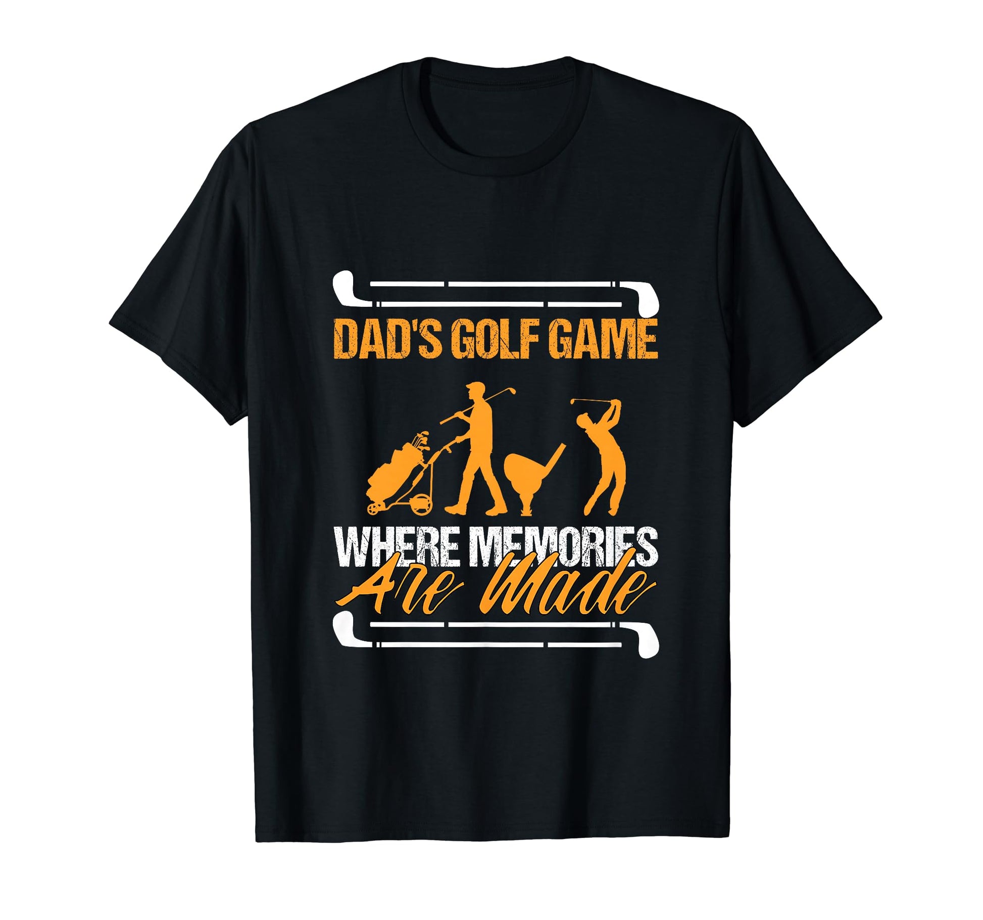 Funny Golfing Dads Golf Game Where T-Shirt - Minimalist Print Unisex - T-Shirt, Sweatshirt, Hoodie