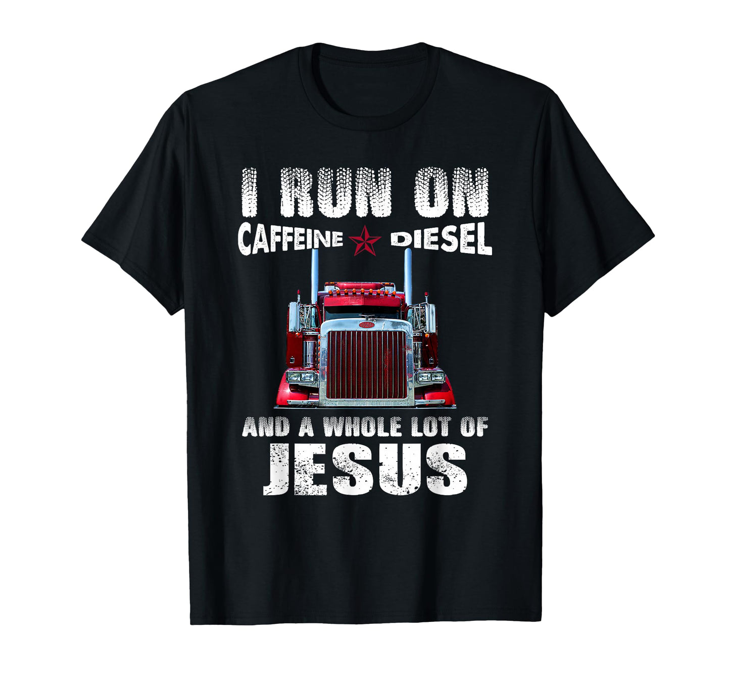 Caffeine Diesel Jesus Christian T-Shirt - Casual Everyday Wear Unisex - T-Shirt, Sweatshirt, Hoodie