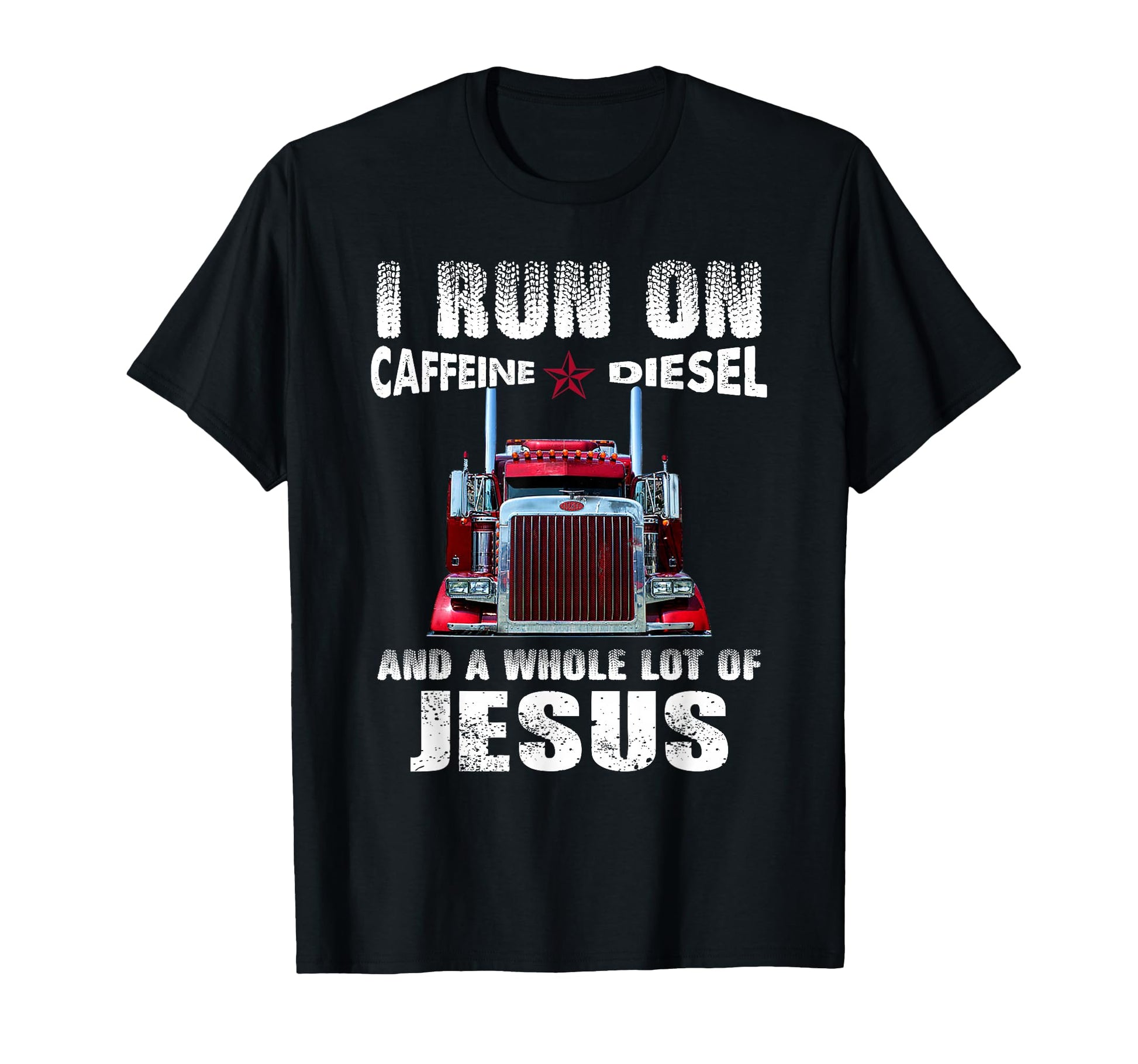Caffeine Diesel Jesus Christian T-Shirt - Casual Everyday Wear Unisex - T-Shirt, Sweatshirt, Hoodie