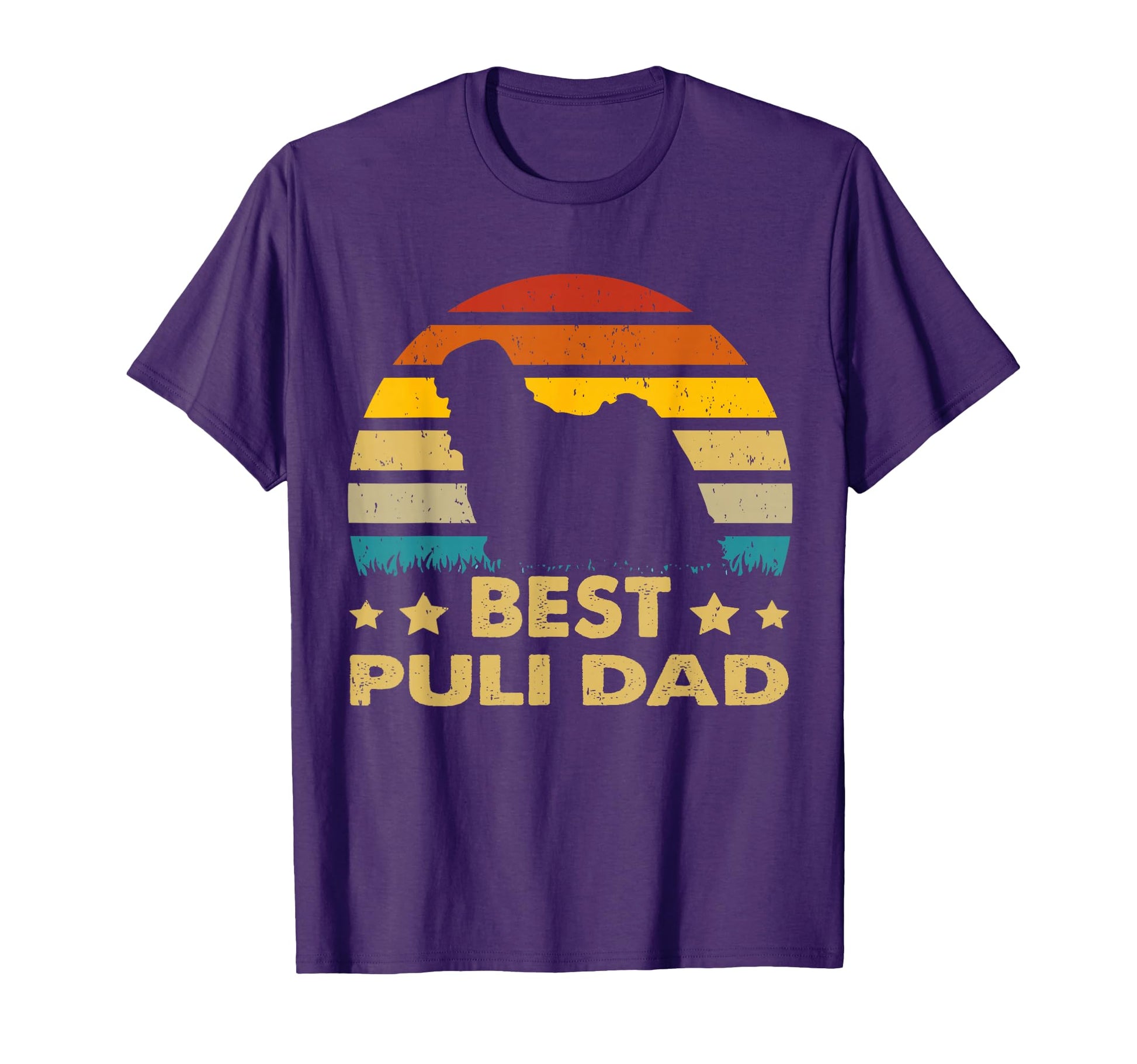 Best Puli Dad Ever Dog Lover Gift T-Shirt - Fun Novelty Design Men Women - T-Shirt, Sweatshirt, Hoodie