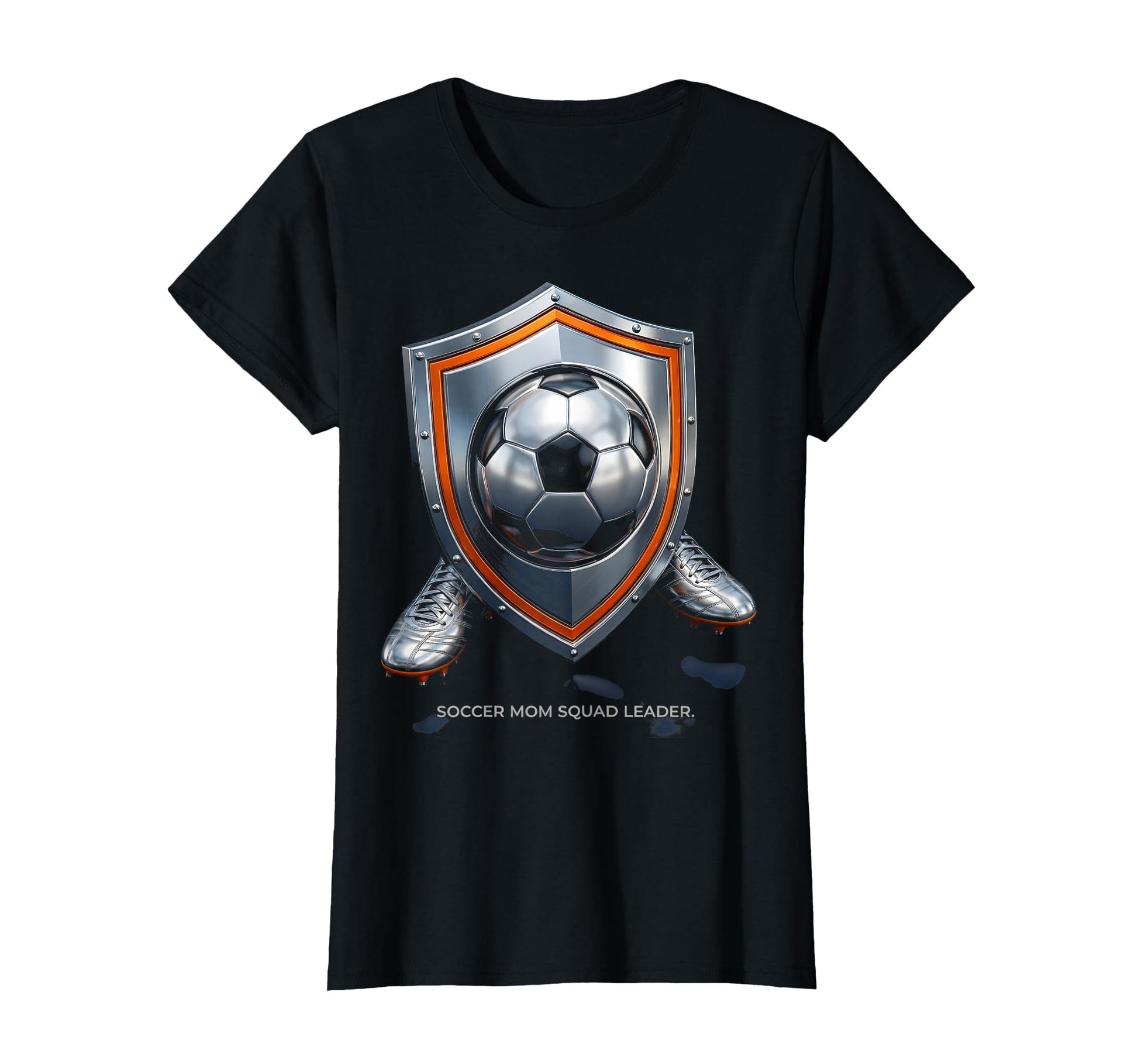 Soccer Mom Squad Leader T-Shirt - Graphic Print Unisex - T-Shirt, Sweatshirt, Hoodie