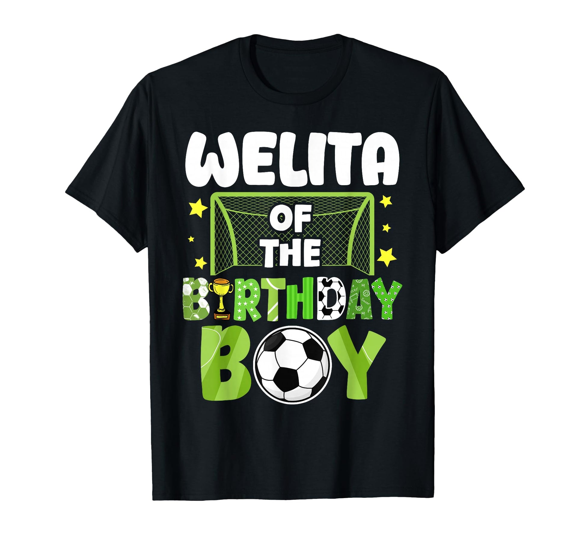 Soccer Welita Birthday Party Family T-Shirt - Unique Graphic for Adults - T-Shirt, Sweatshirt, Hoodie