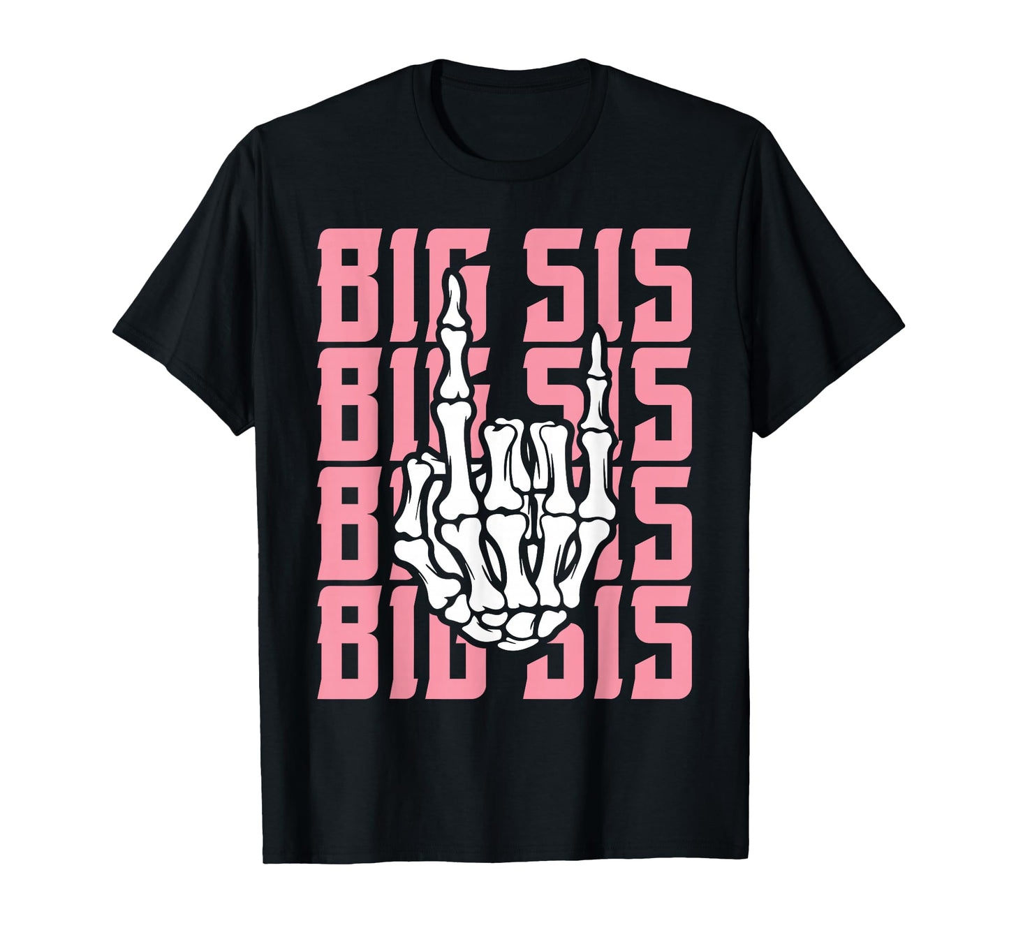 Big Sister Bad Two Bone Birthday 2 T-Shirt - Streetwear Style for Adults - T-Shirt, Sweatshirt, Hoodie
