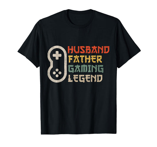 80S Gamer Dad Husband Father T-Shirt - Fun Novelty Design Men Women - T-Shirt, Sweatshirt, Hoodie