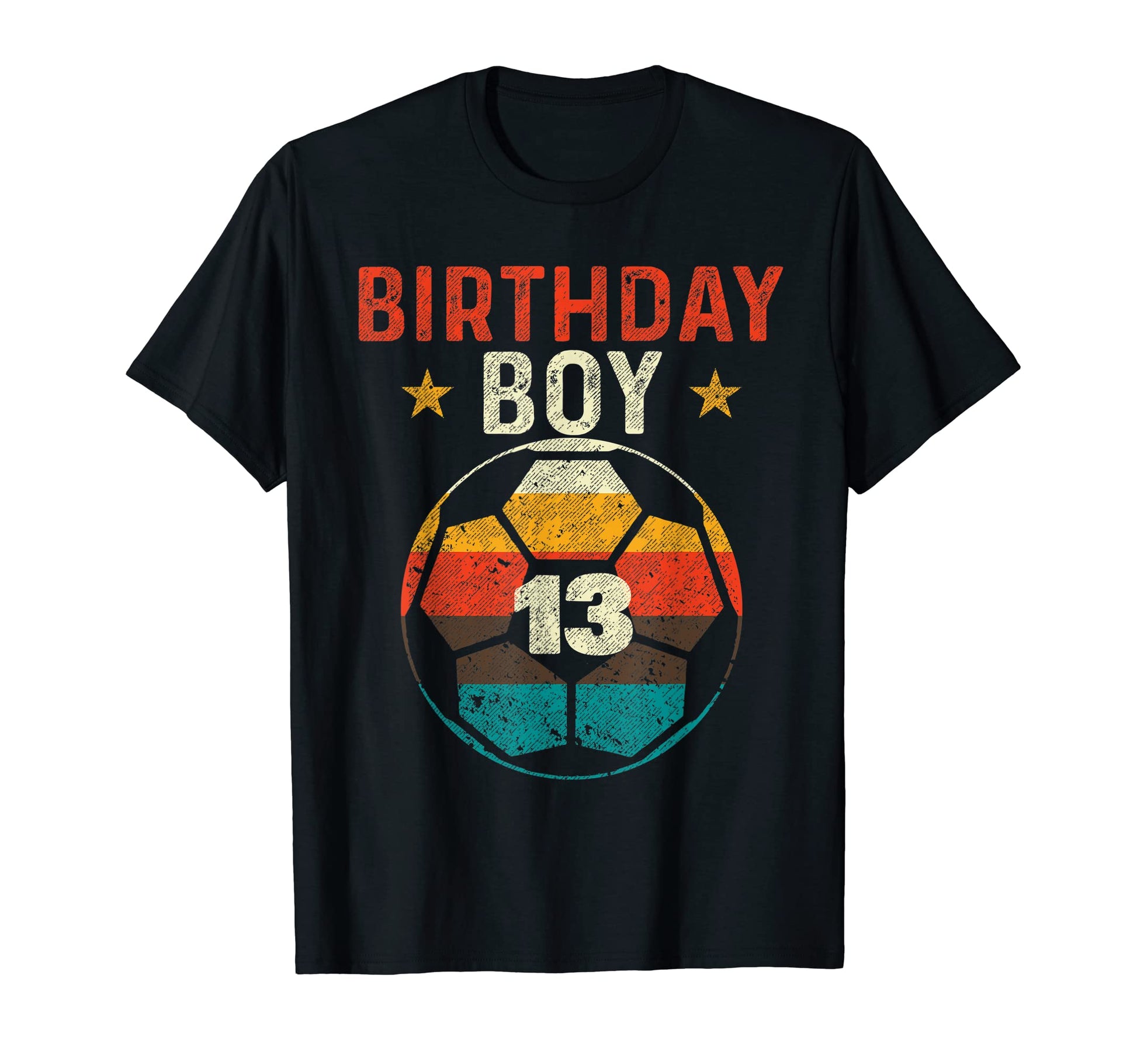 13Th Birthday Soccer Lover 13 Years T-Shirt - Trendy Graphic for Adults - T-Shirt, Sweatshirt, Hoodie