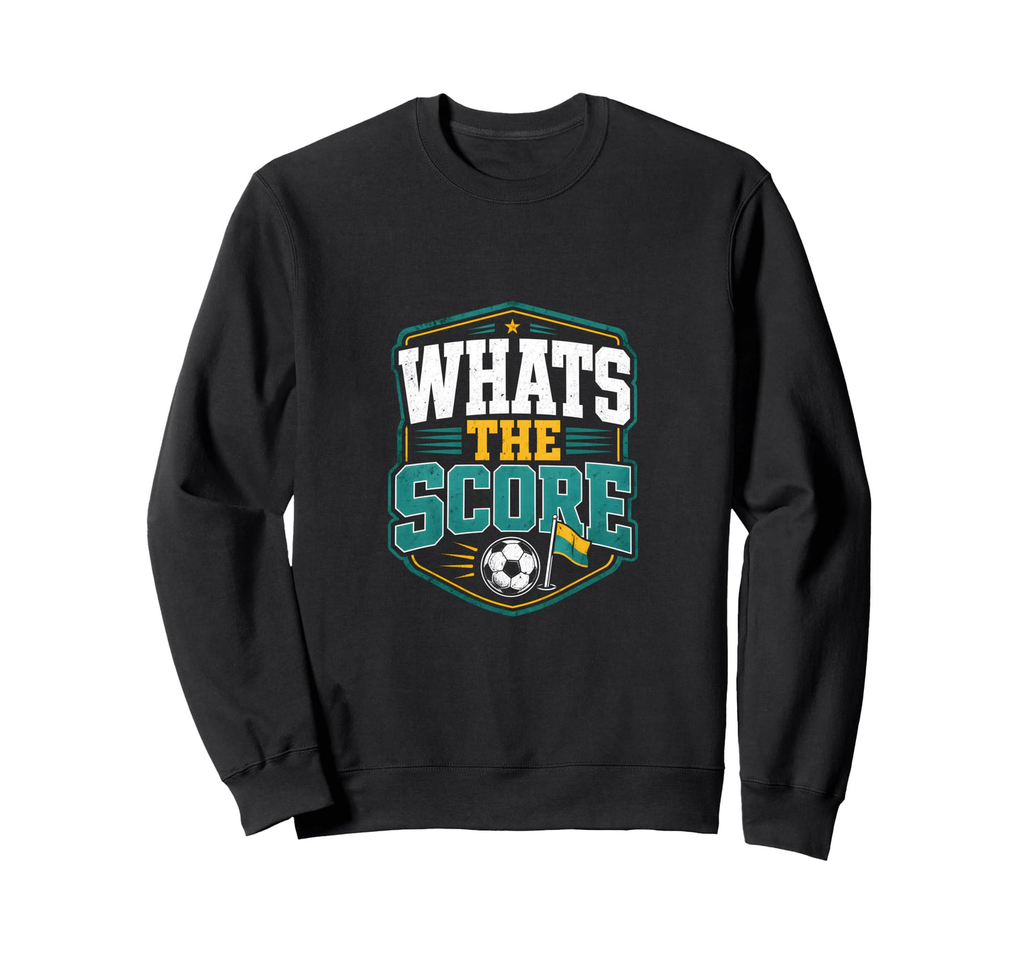 Whats Score Sideline Social Sweatshirt - Fun Novelty Design for Adults - T-Shirt, Sweatshirt, Hoodie