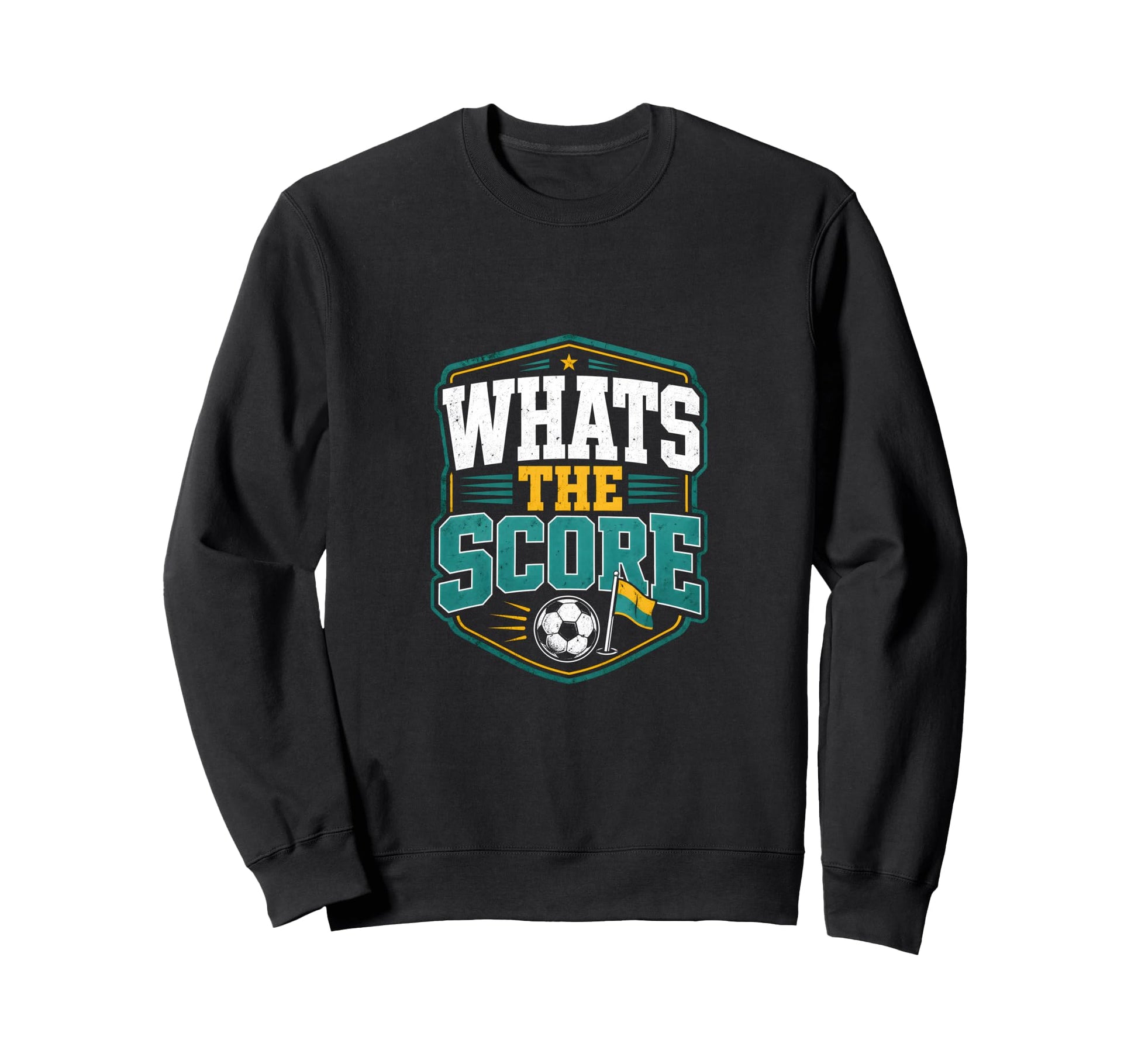 Whats Score Sideline Social Sweatshirt - Fun Novelty Design for Adults - T-Shirt, Sweatshirt, Hoodie