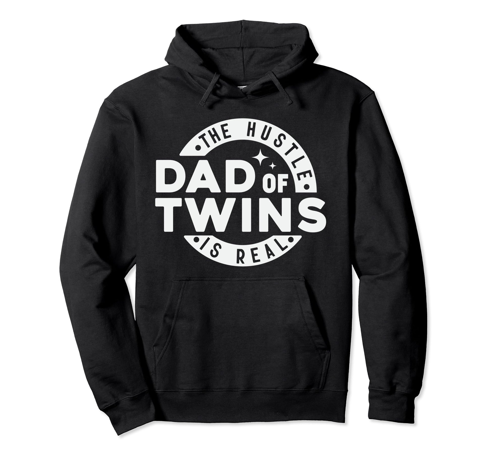 Dad Twins Funny New Dad To Be Tired Hoodie - Casual Everyday Wear Unisex - T-Shirt, Sweatshirt, Hoodie