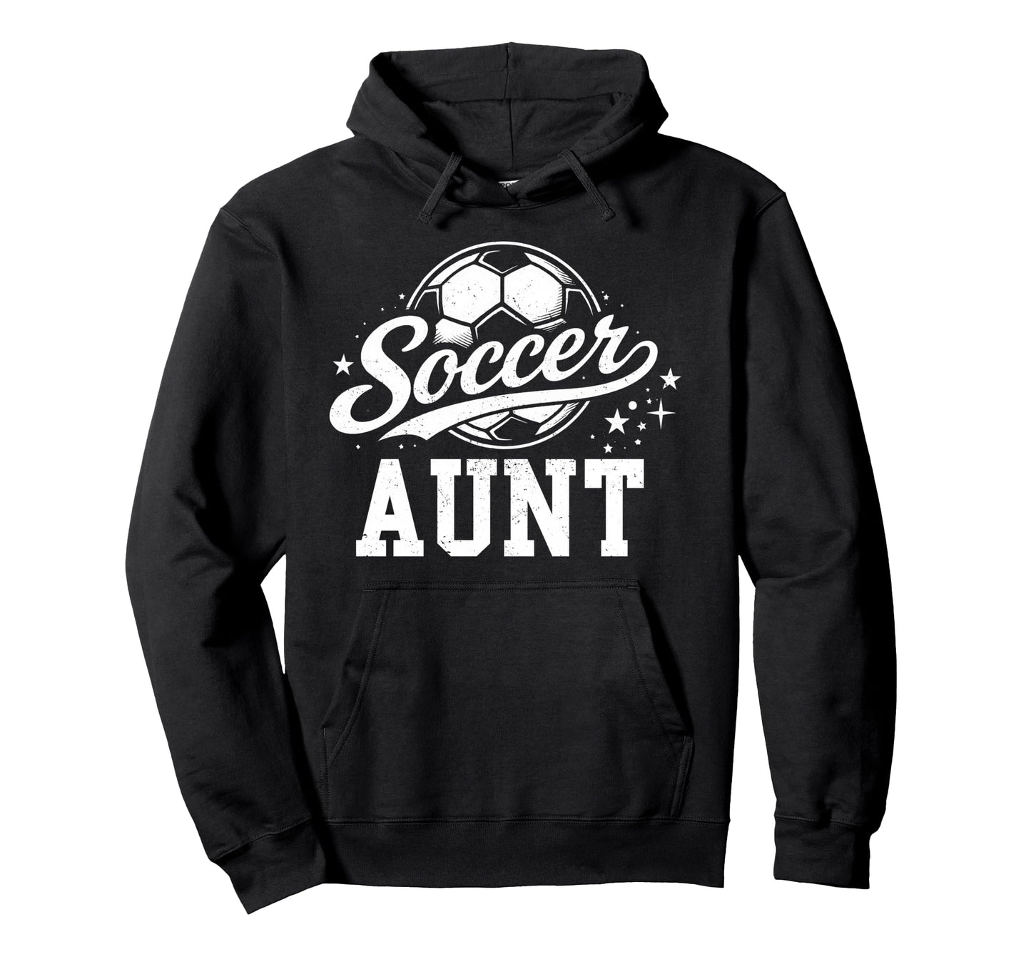 Soccer Aunt Family Matching Soccer Lovers Hoodie - Unique Graphic Unisex - T-Shirt, Sweatshirt, Hoodie
