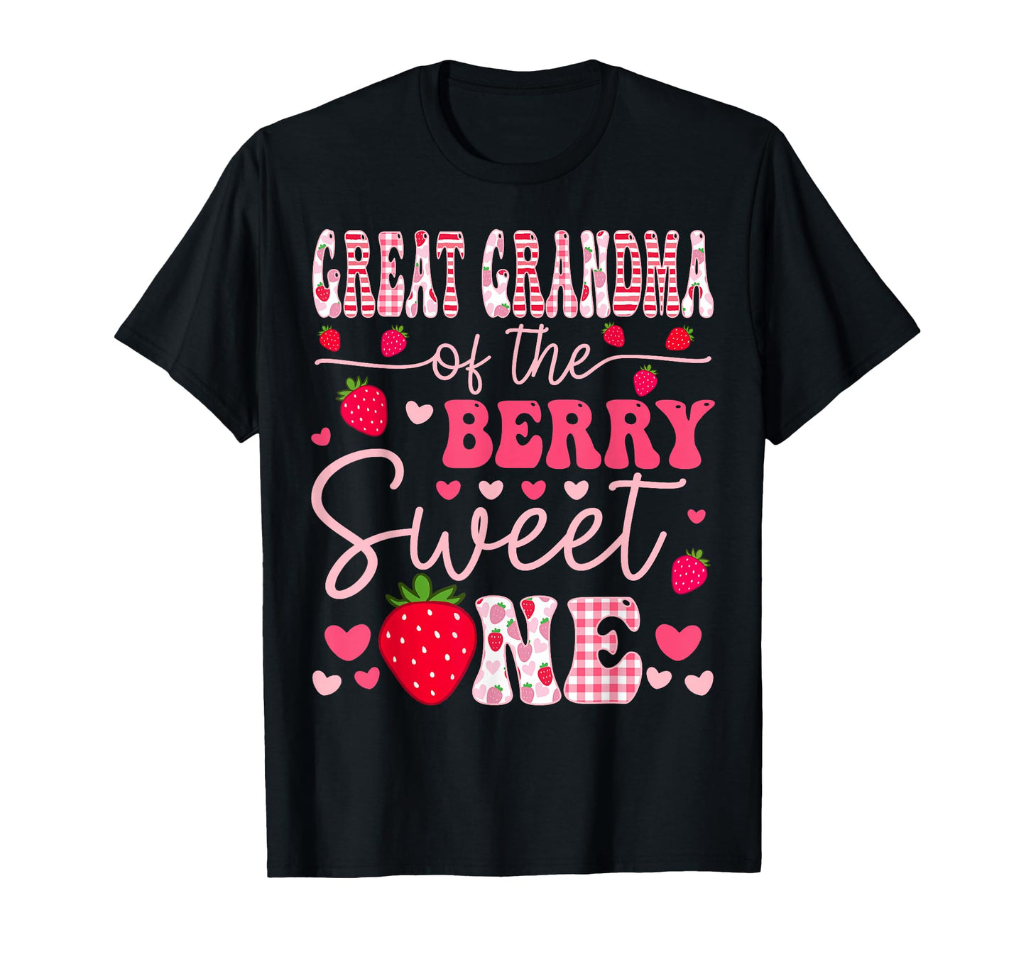 Great Grandma Berry Sweet One T-Shirt - Aesthetic Graphic Unisex - T-Shirt, Sweatshirt, Hoodie
