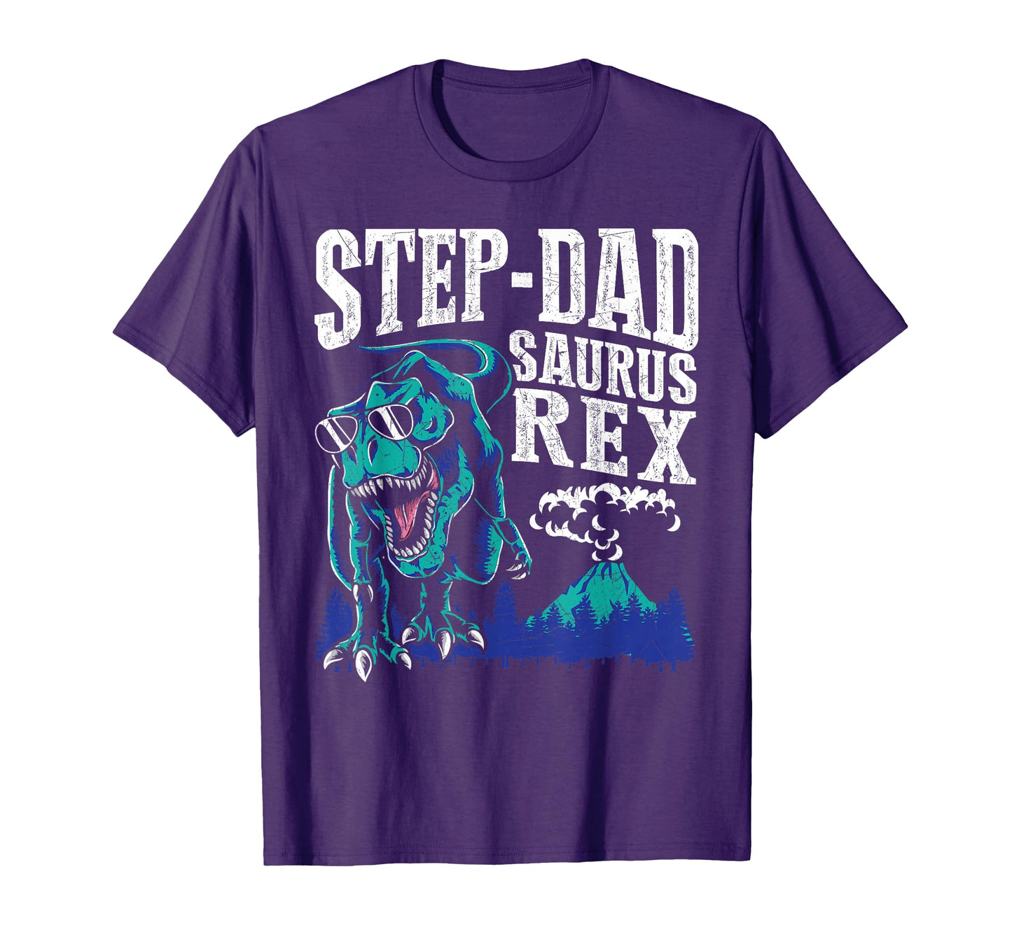 Step Dad Saurus Rex Funny Dinosaur Lover T-Shirt - Graphic Print Unisex - T-Shirt, Sweatshirt, Hoodie