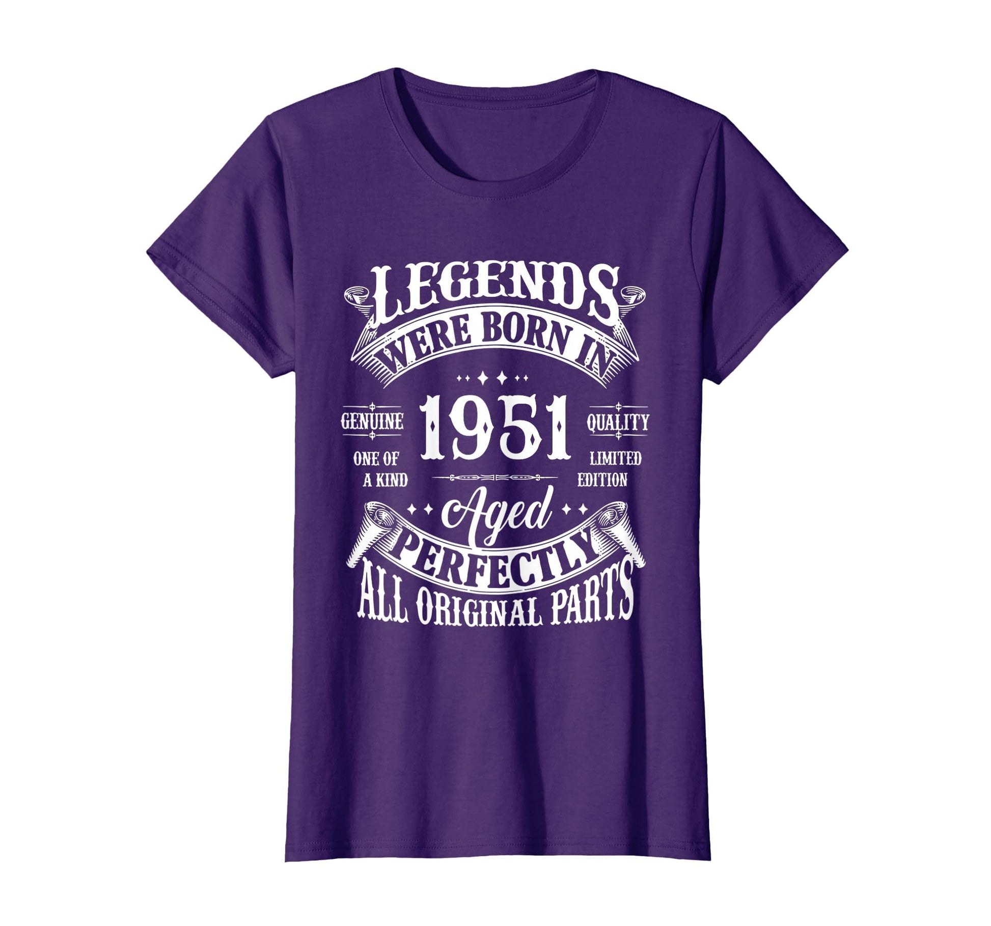 75Th Birthday Born 1951 75 Years Old B T-Shirt - Streetwear Style Unisex - T-Shirt, Sweatshirt, Hoodie