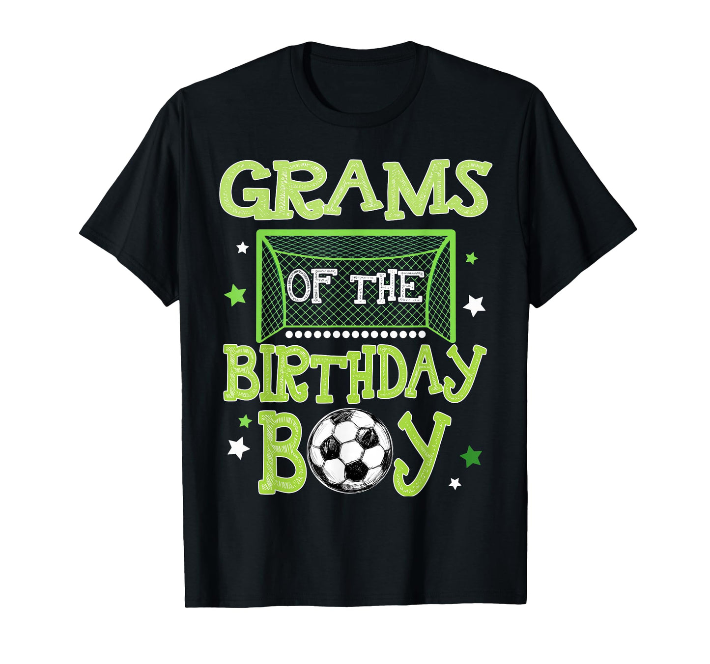 Grams Birthday Soccer Family Matching T-Shirt - Minimalist Print Unisex - T-Shirt, Sweatshirt, Hoodie