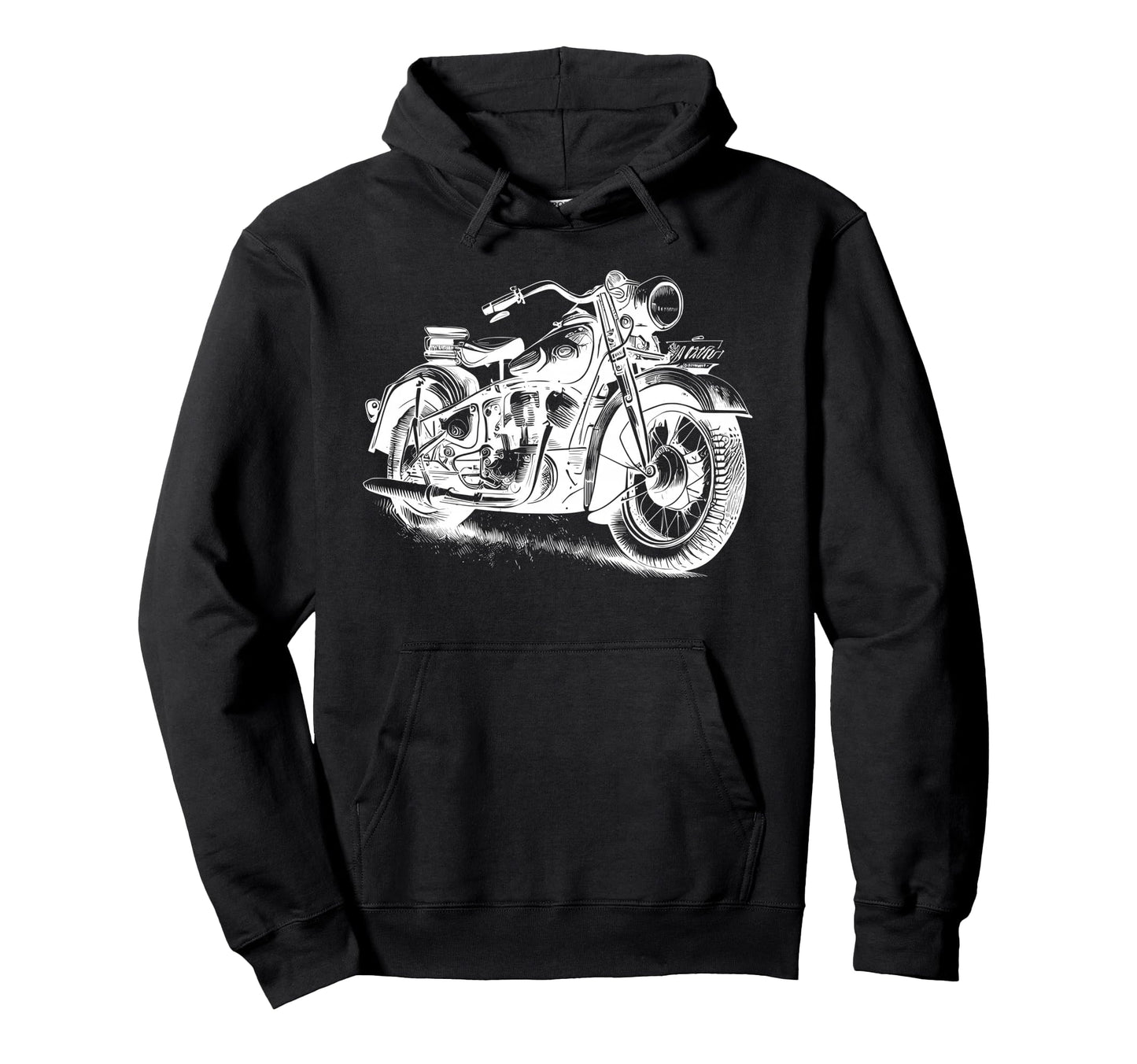 Motorcycling Biker Motorcycle Ride Hoodie - Fun Novelty Design Men Women - T-Shirt, Sweatshirt, Hoodie