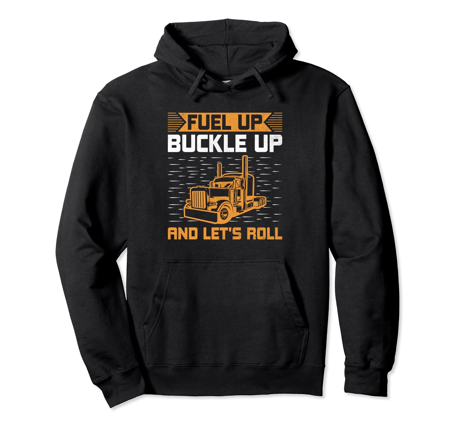 Trucker Driving Dad Trucker Hoodie - Casual Everyday Wear for Adults - T-Shirt, Sweatshirt, Hoodie