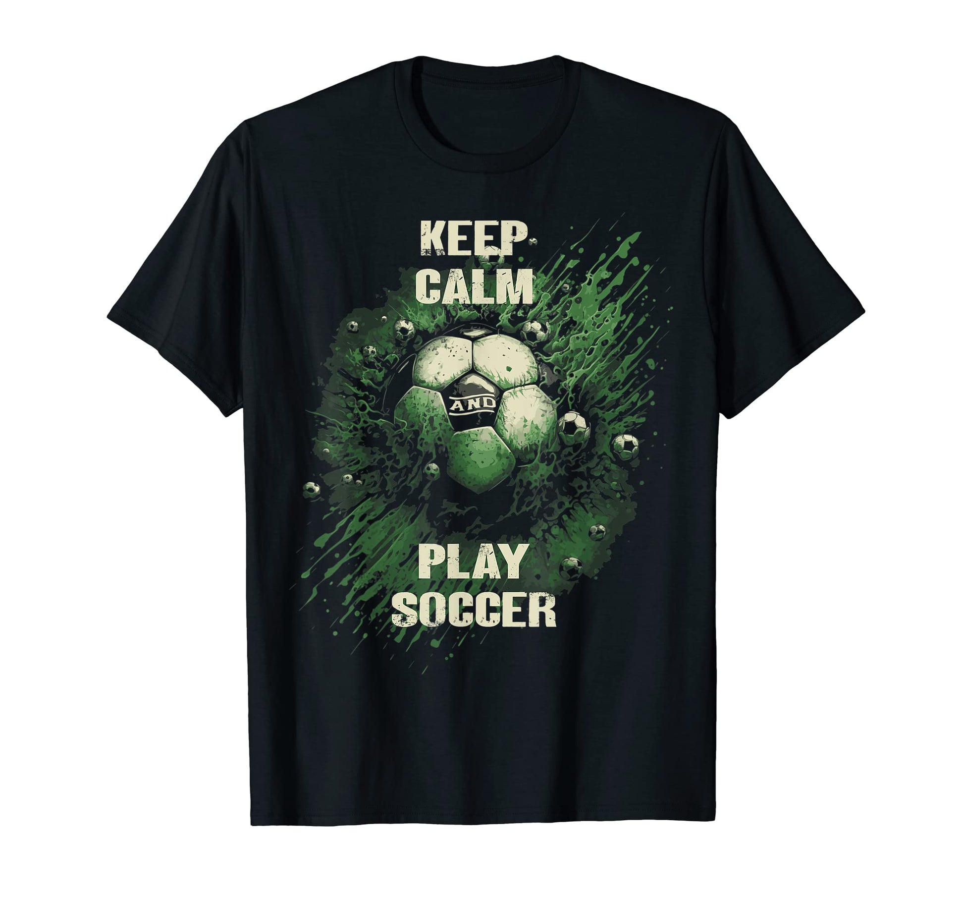 Soccer Goal And Ball Arts Crafts T-Shirt - Custom Art Print for Adults - T-Shirt, Sweatshirt, Hoodie