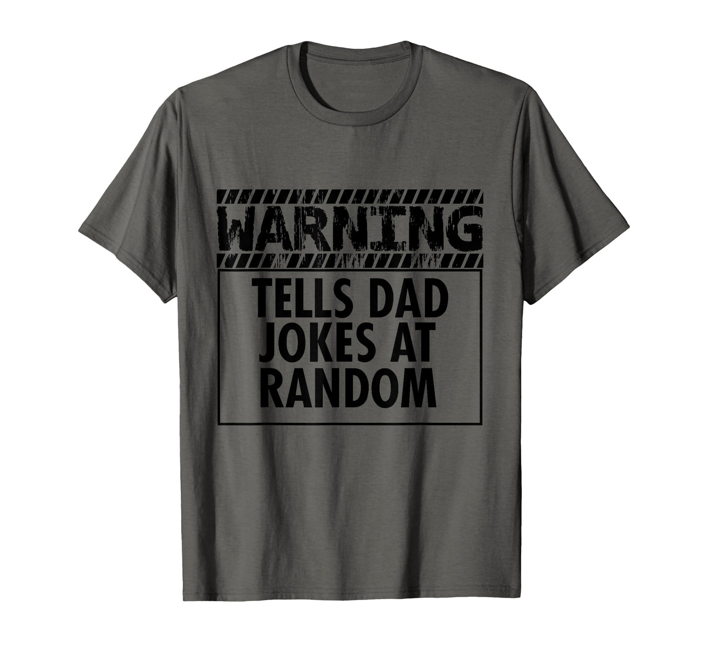Dad Fathers Day Warning Tells Dad Jokes T-Shirt - Custom Art Print Unisex - T-Shirt, Sweatshirt, Hoodie