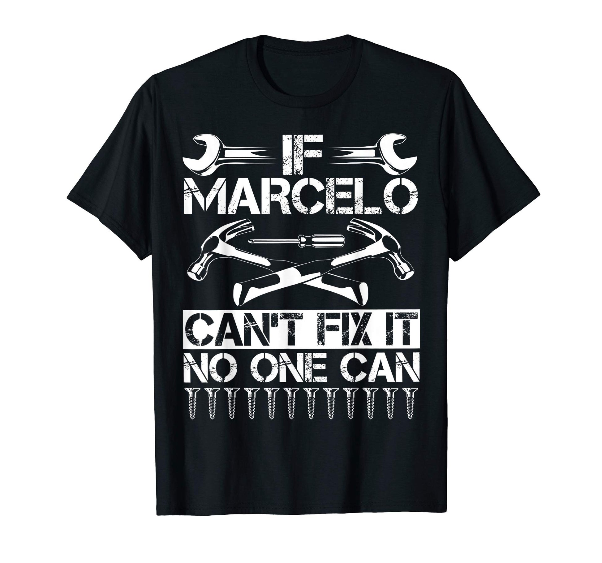 Marcelo Fix It Funny Birthday T-Shirt - Minimalist Print Men Women - T-Shirt, Sweatshirt, Hoodie