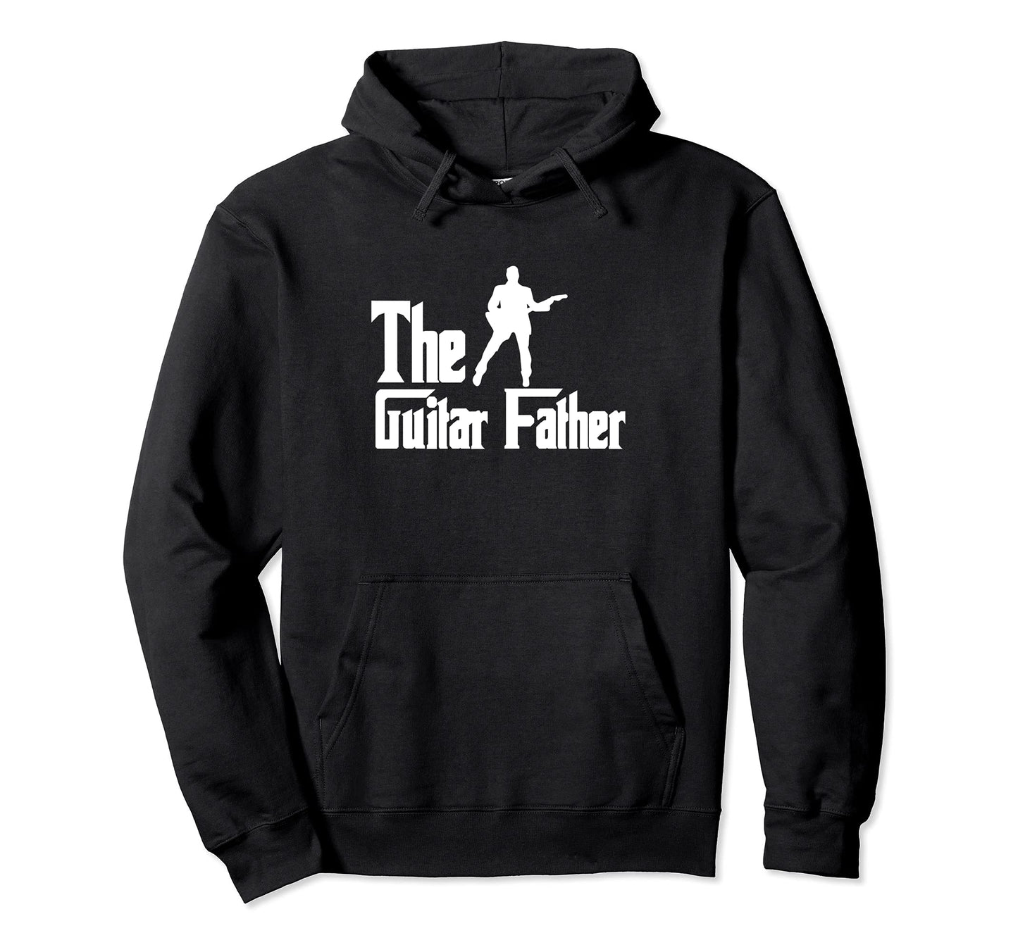 Fathers Day Guitar Father Musician Hoodie - Trendy Graphic Men Women - T-Shirt, Sweatshirt, Hoodie
