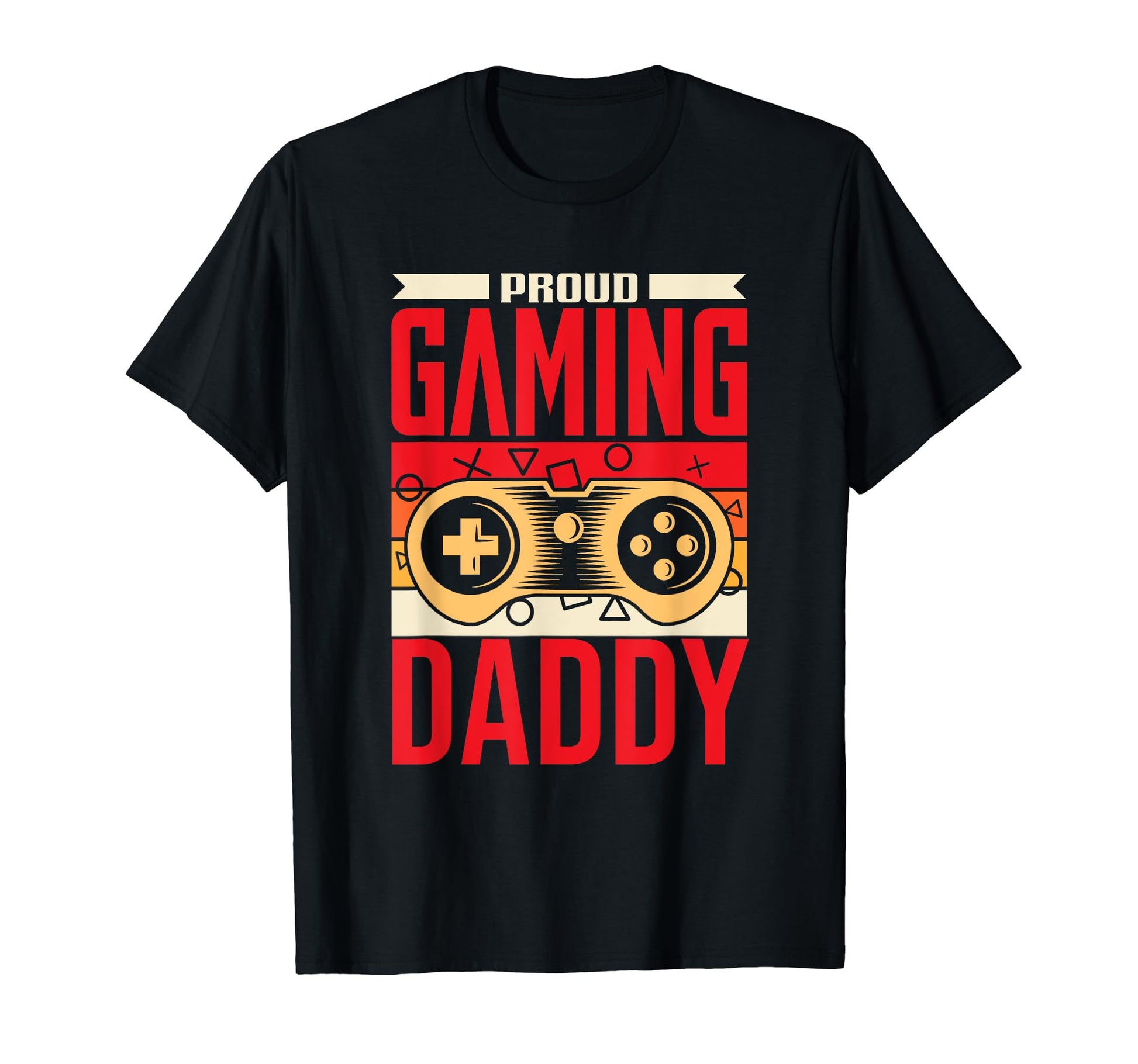 Proud Gaming Daddy Video Games Gamers T-Shirt - Minimalist Print Unisex - T-Shirt, Sweatshirt, Hoodie
