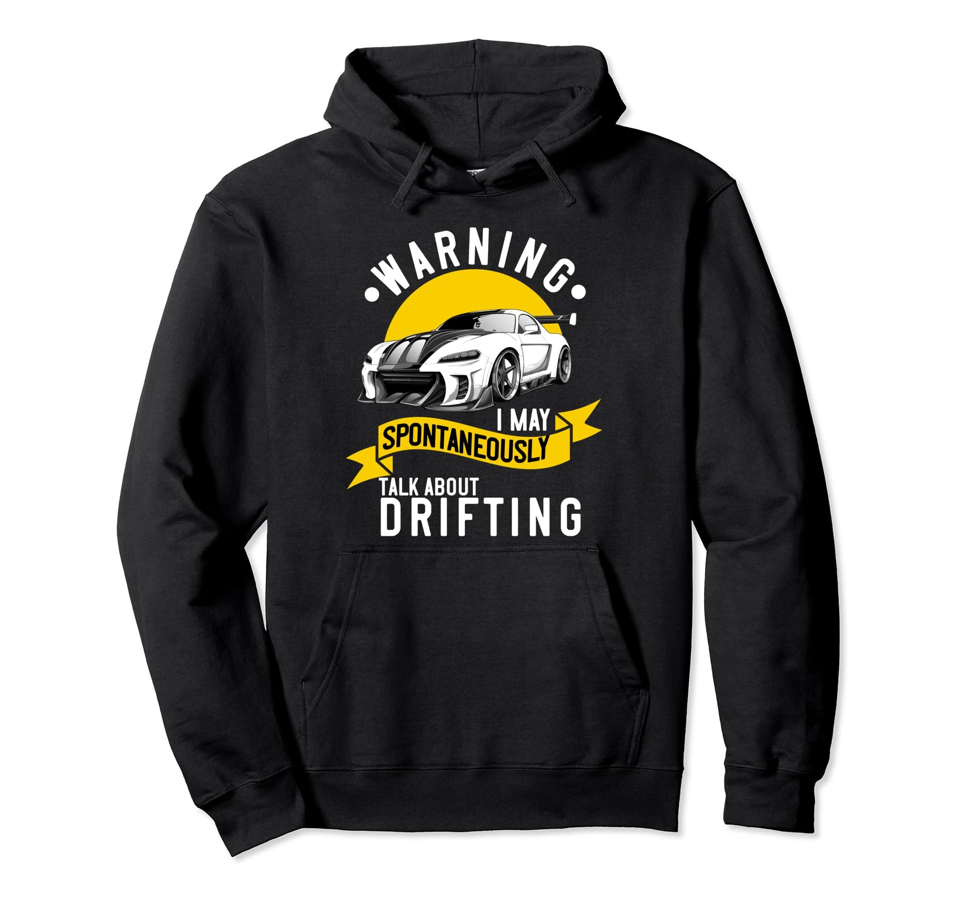 Drifting Car Race Funny Dad Street Hoodie - Streetwear Style for Adults - T-Shirt, Sweatshirt, Hoodie