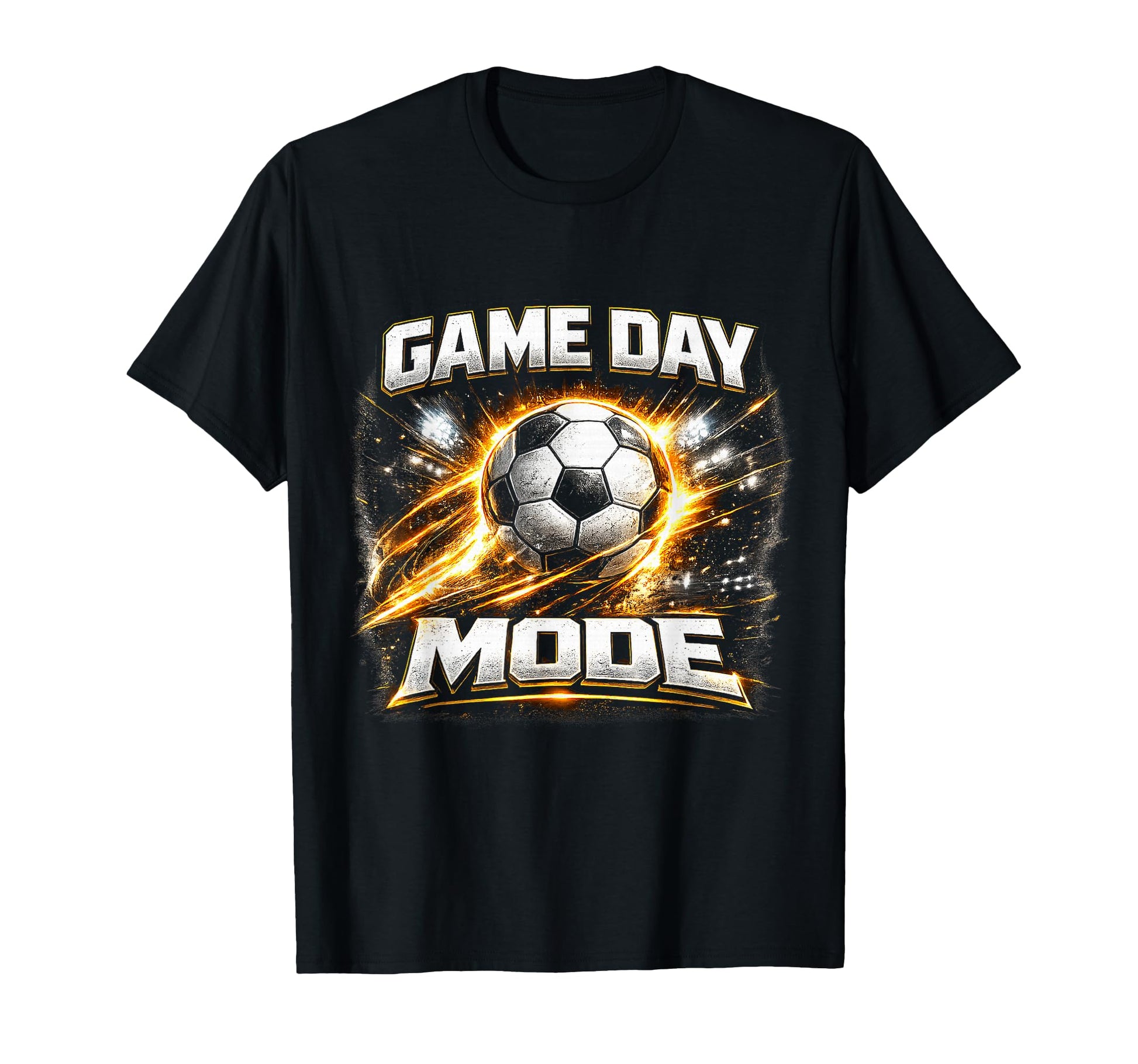 Game Day Mode Soccer Fan Match T-Shirt - Fun Novelty Design Men Women - T-Shirt, Sweatshirt, Hoodie
