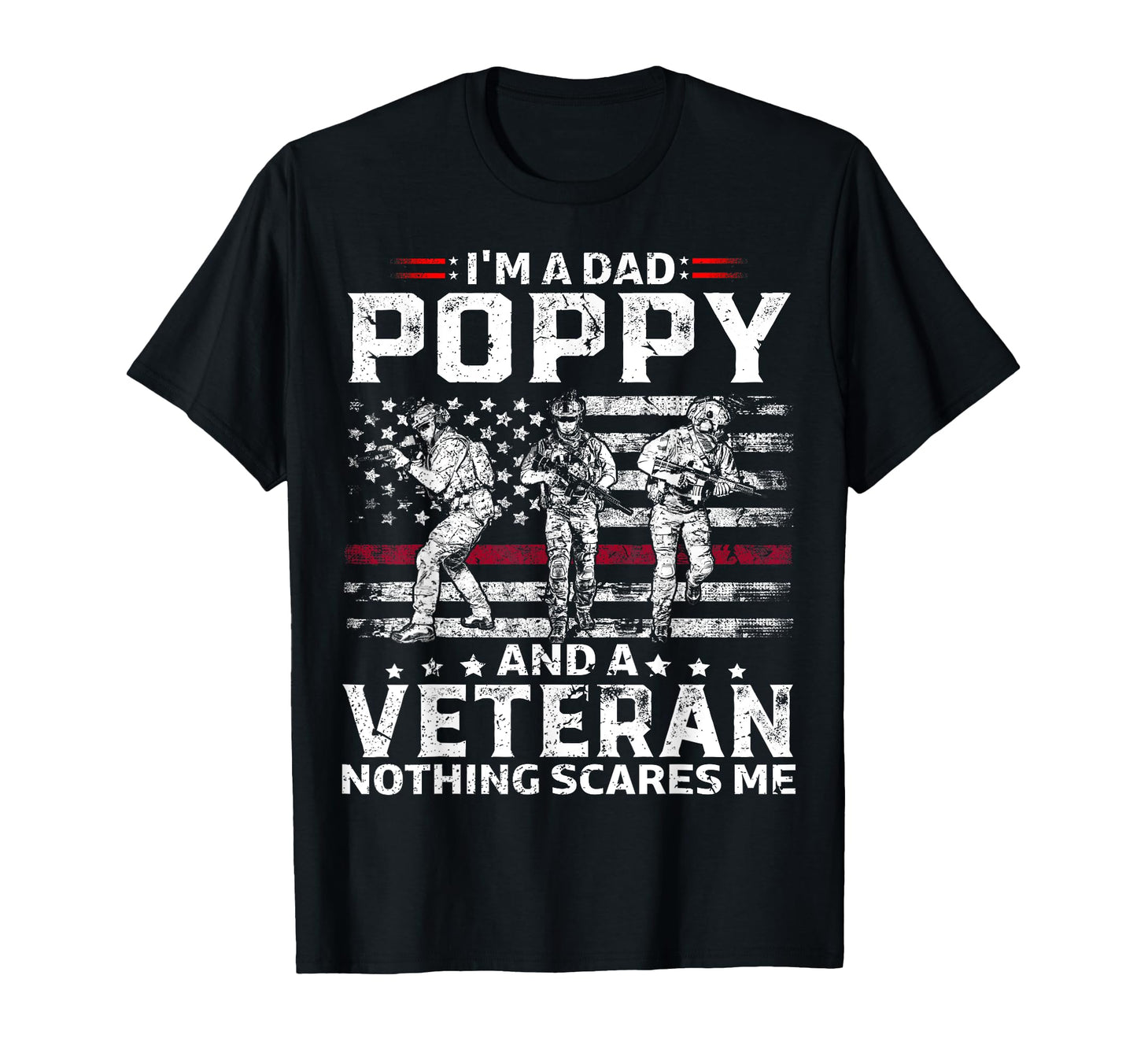 Im Dad Poppy Veteran Fathers Day T-Shirt - Aesthetic Graphic Men Women - T-Shirt, Sweatshirt, Hoodie