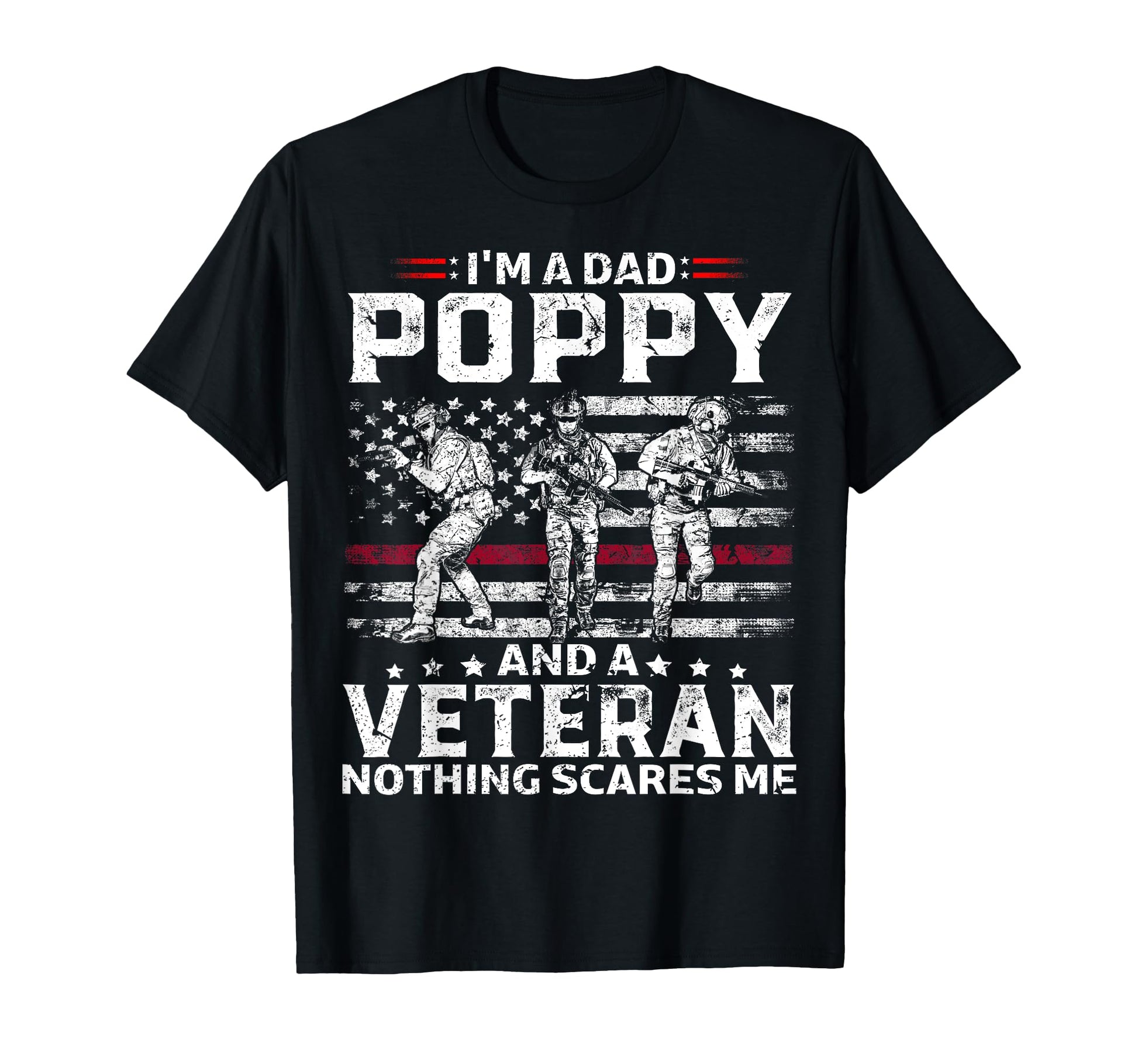 Im Dad Poppy Veteran Fathers Day T-Shirt - Aesthetic Graphic Men Women - T-Shirt, Sweatshirt, Hoodie