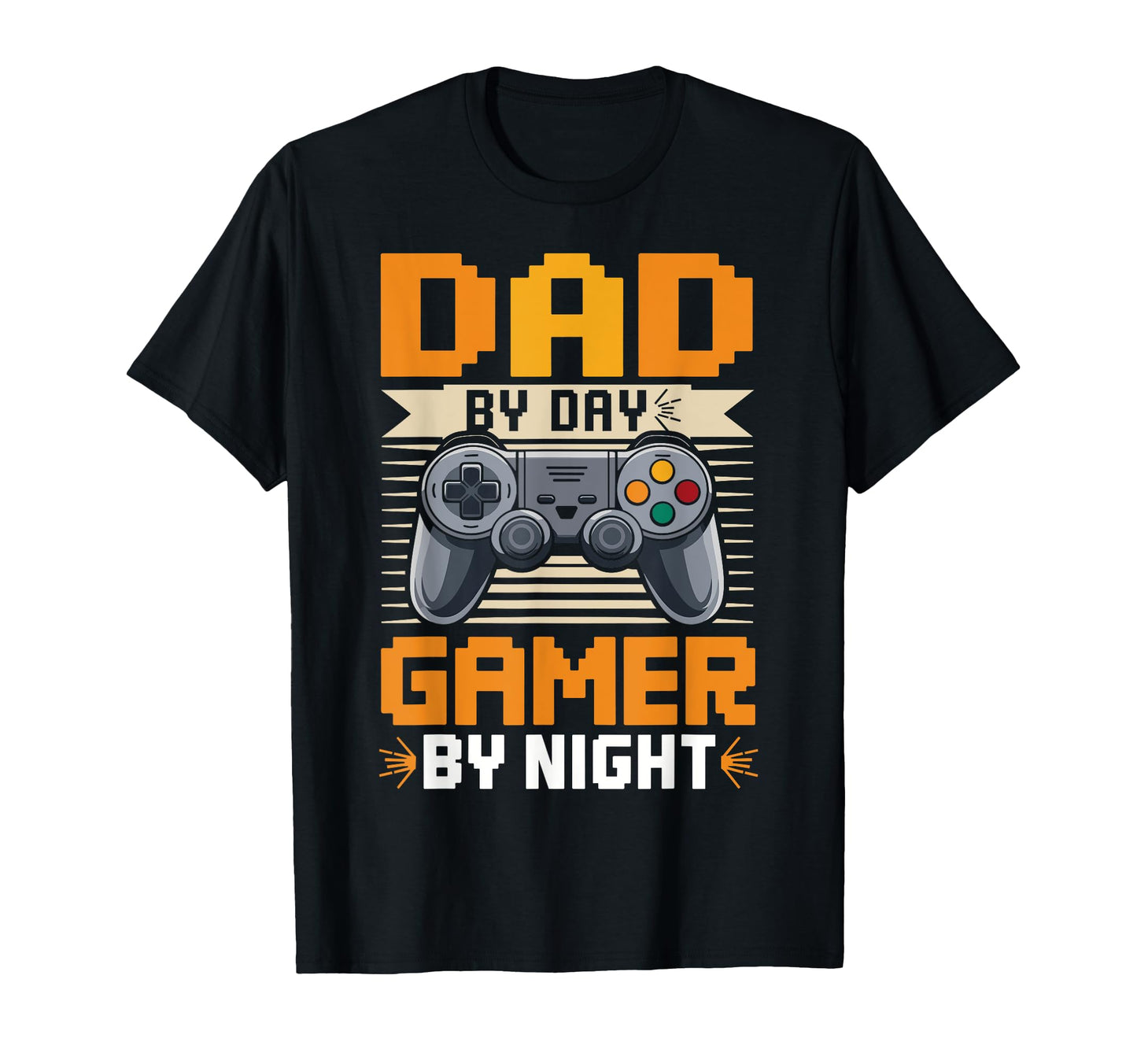 Mens Dad Day Gamer Night Video Game T-Shirt - Graphic Print Men Women - T-Shirt, Sweatshirt, Hoodie